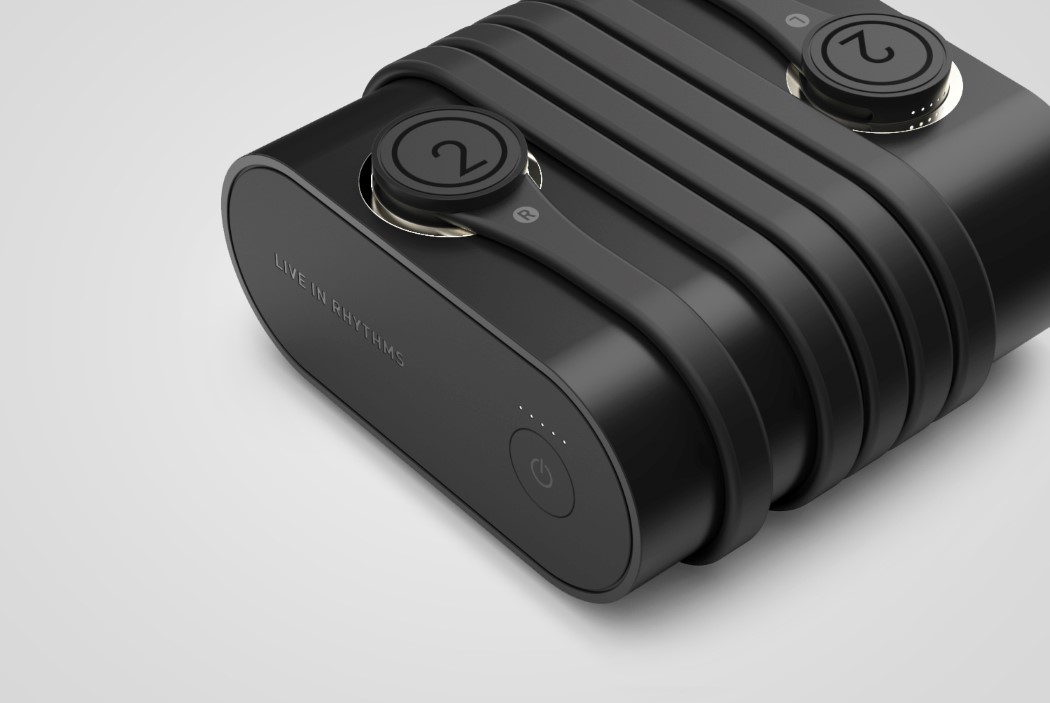 black，Shane Li，conceptual design，Bluetooth headset，