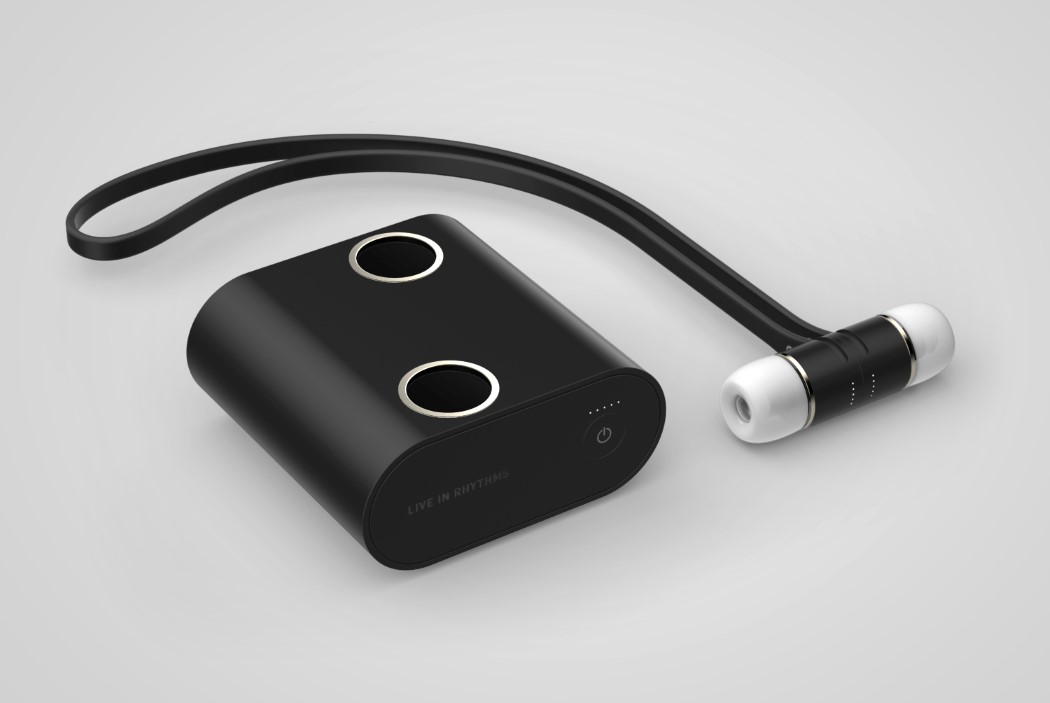 black，Shane Li，conceptual design，Bluetooth headset，