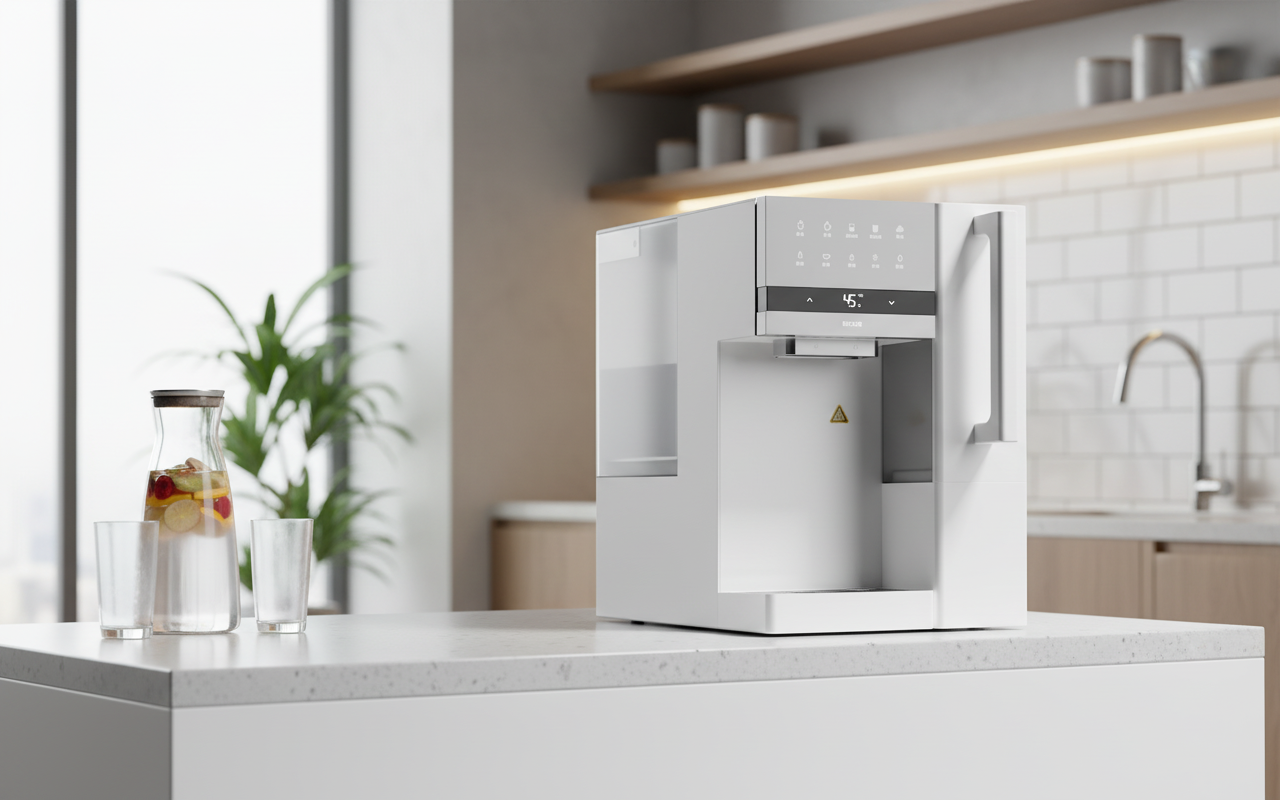 Water purifier，Ice making，household electrical appliances，Simplicity，interactive，