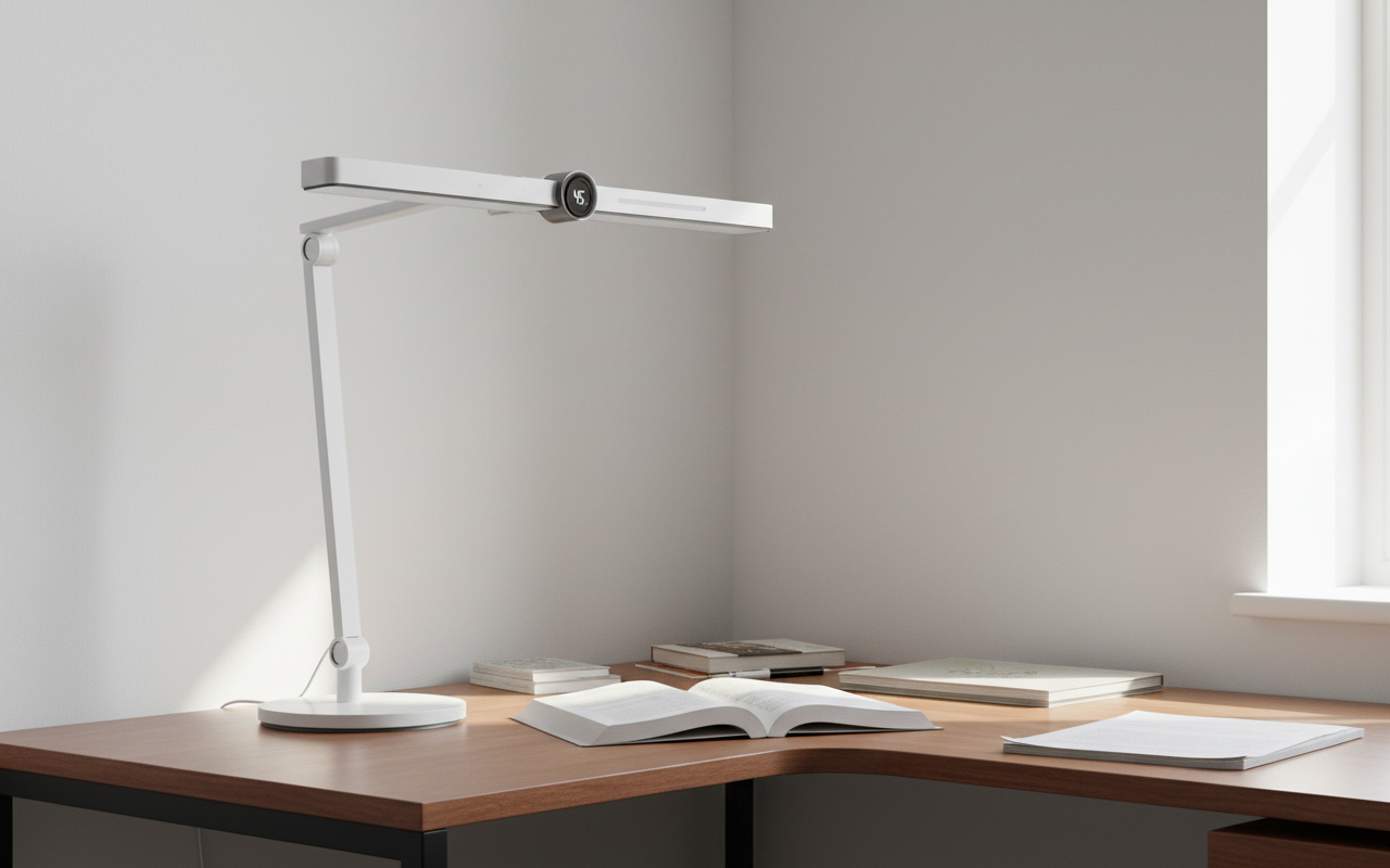 Desk lamp，intelligence，interactive，