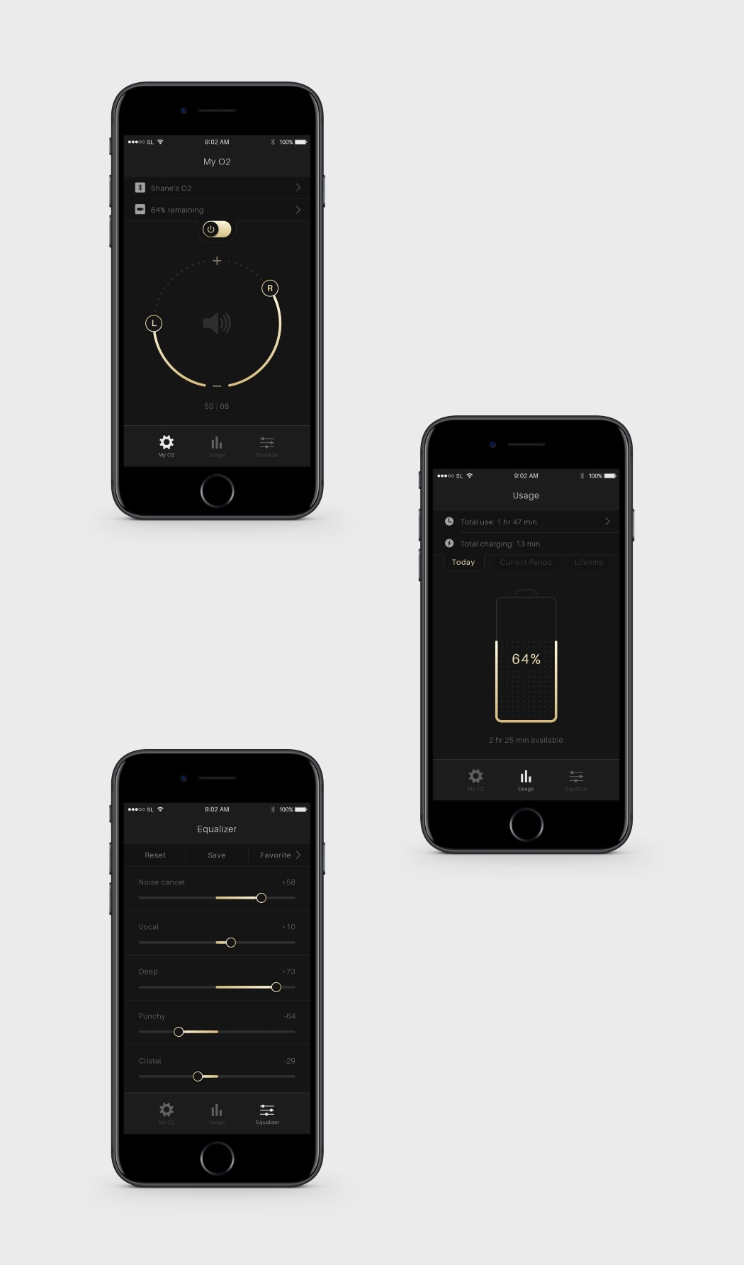 black，Shane Li，conceptual design，Bluetooth headset，