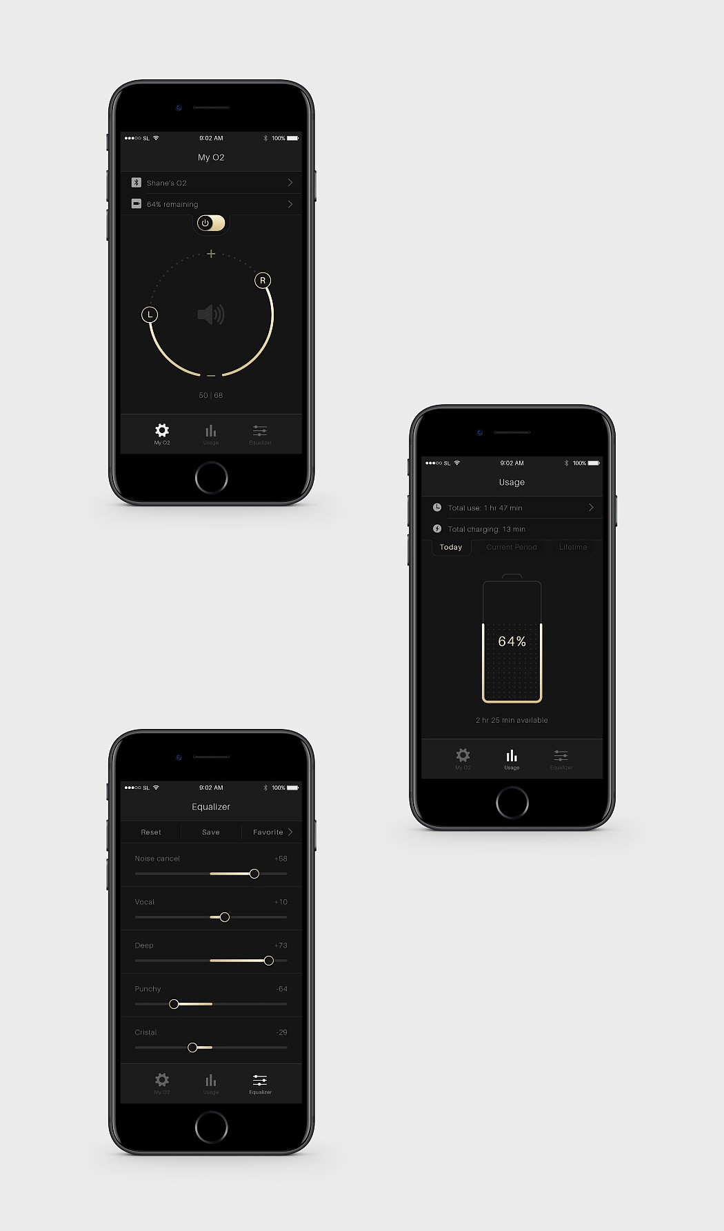 黑色，Shane Li，概念设计，蓝牙耳机，