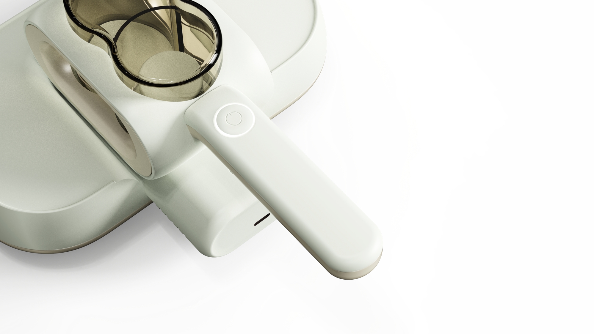 Double cup mite remover，Style Simple，Home style，Innovative design，Small household appliance design，