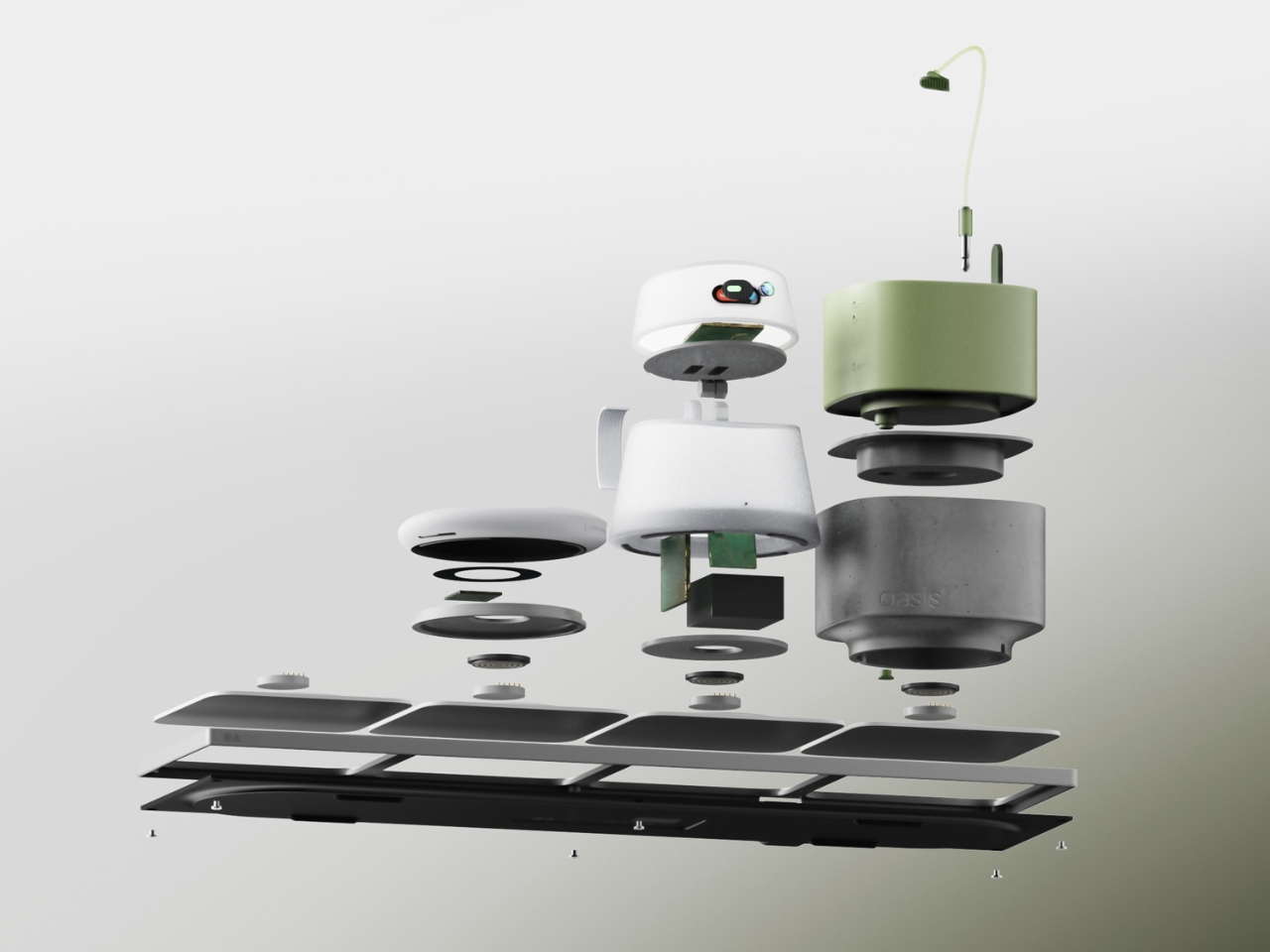 OASIS，intelligence，Flowerpot，Housewear & Furnishings，