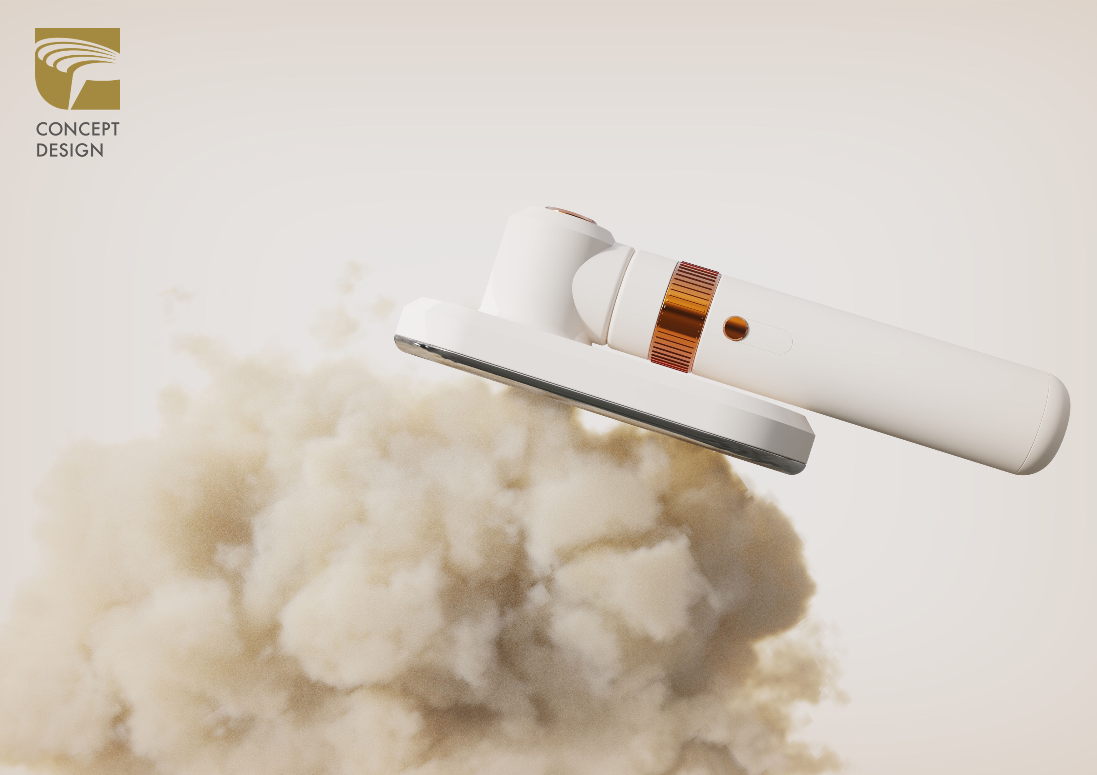 Electric iron, hair dryer, charging treasure, concept, multi-function，