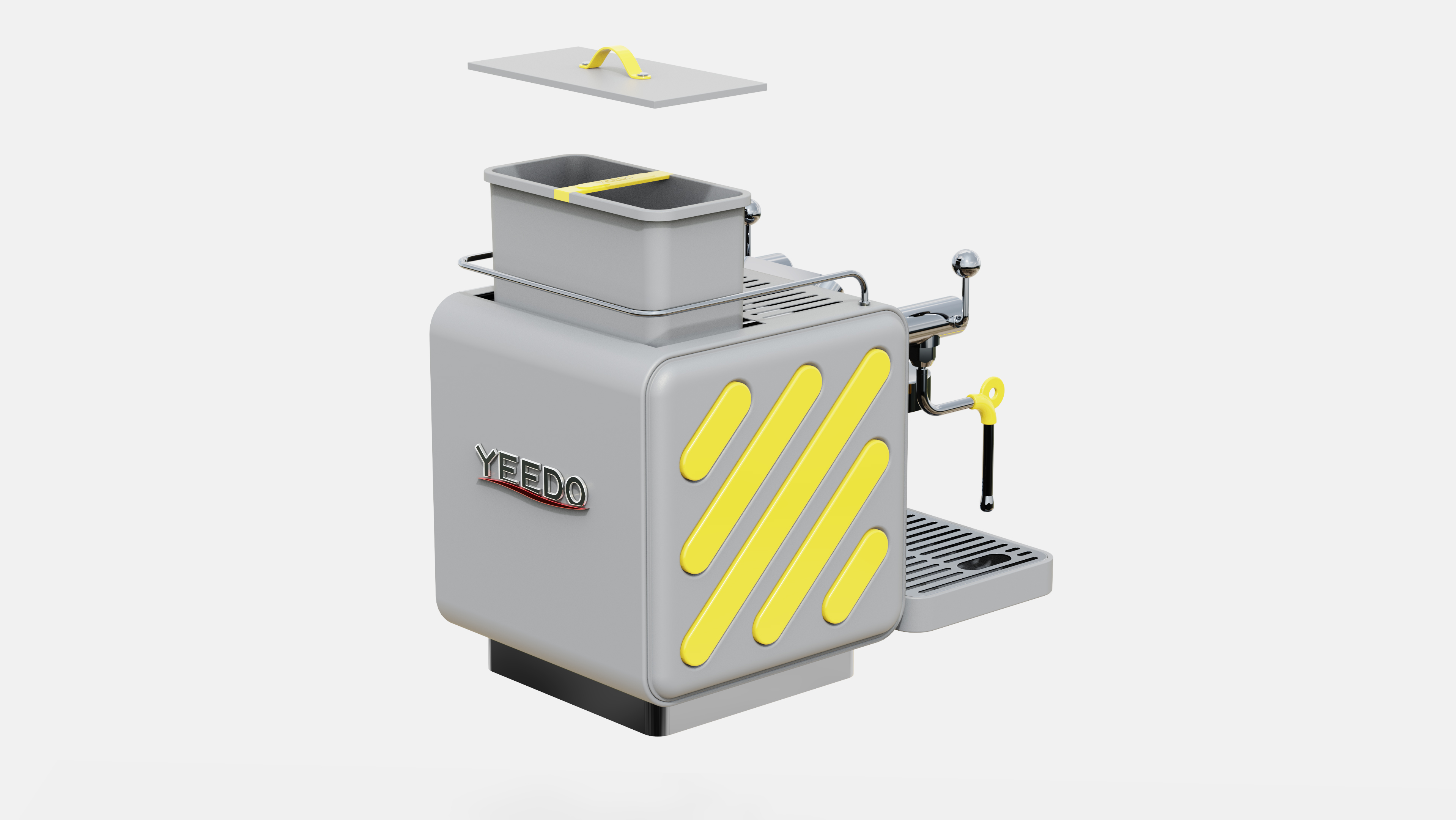 Coffee machine, semi-automatic coffee machine, E61 brewing head coffee machine，