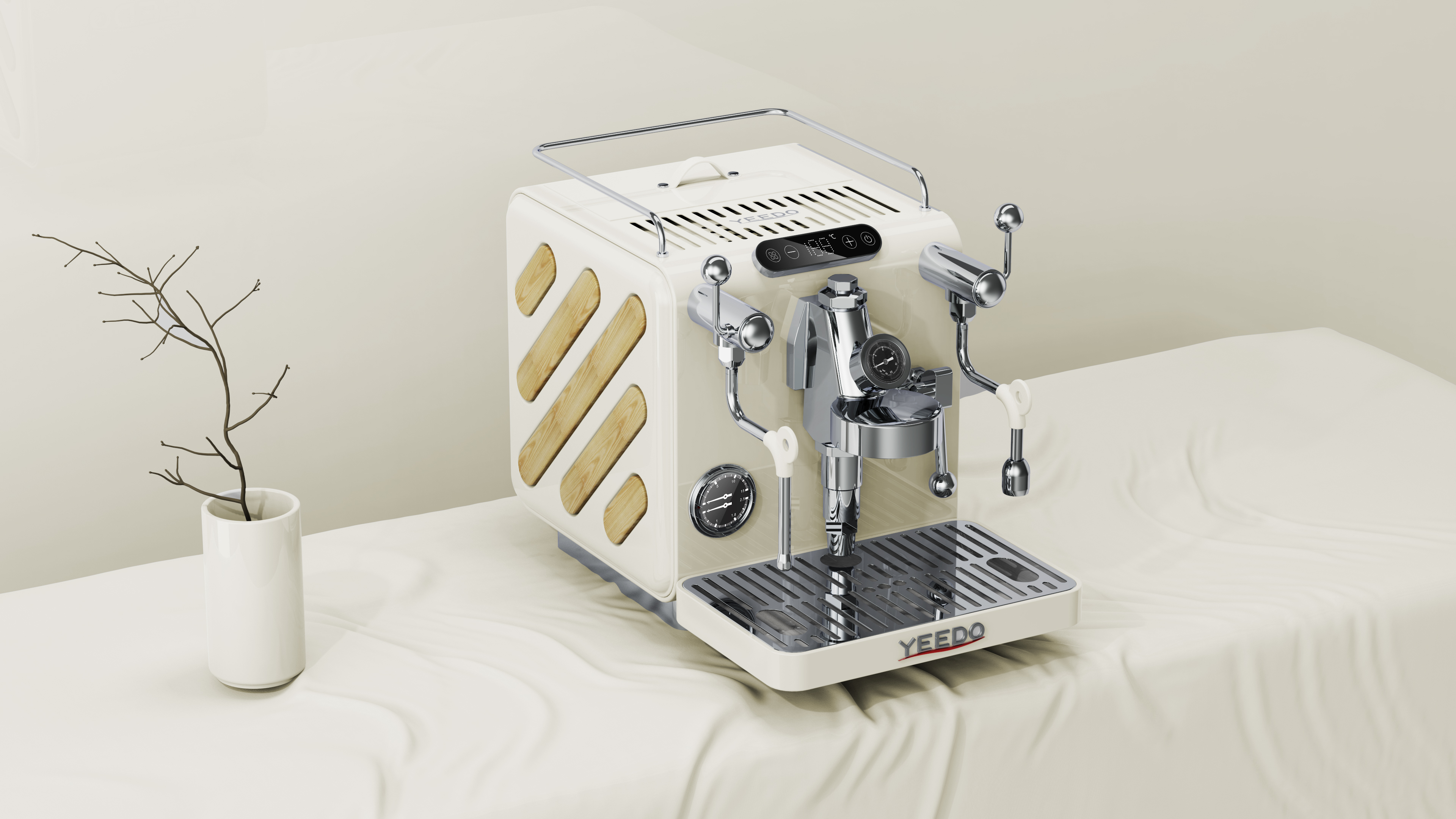 Coffee machine, semi-automatic coffee machine, E61 brewing head coffee machine，