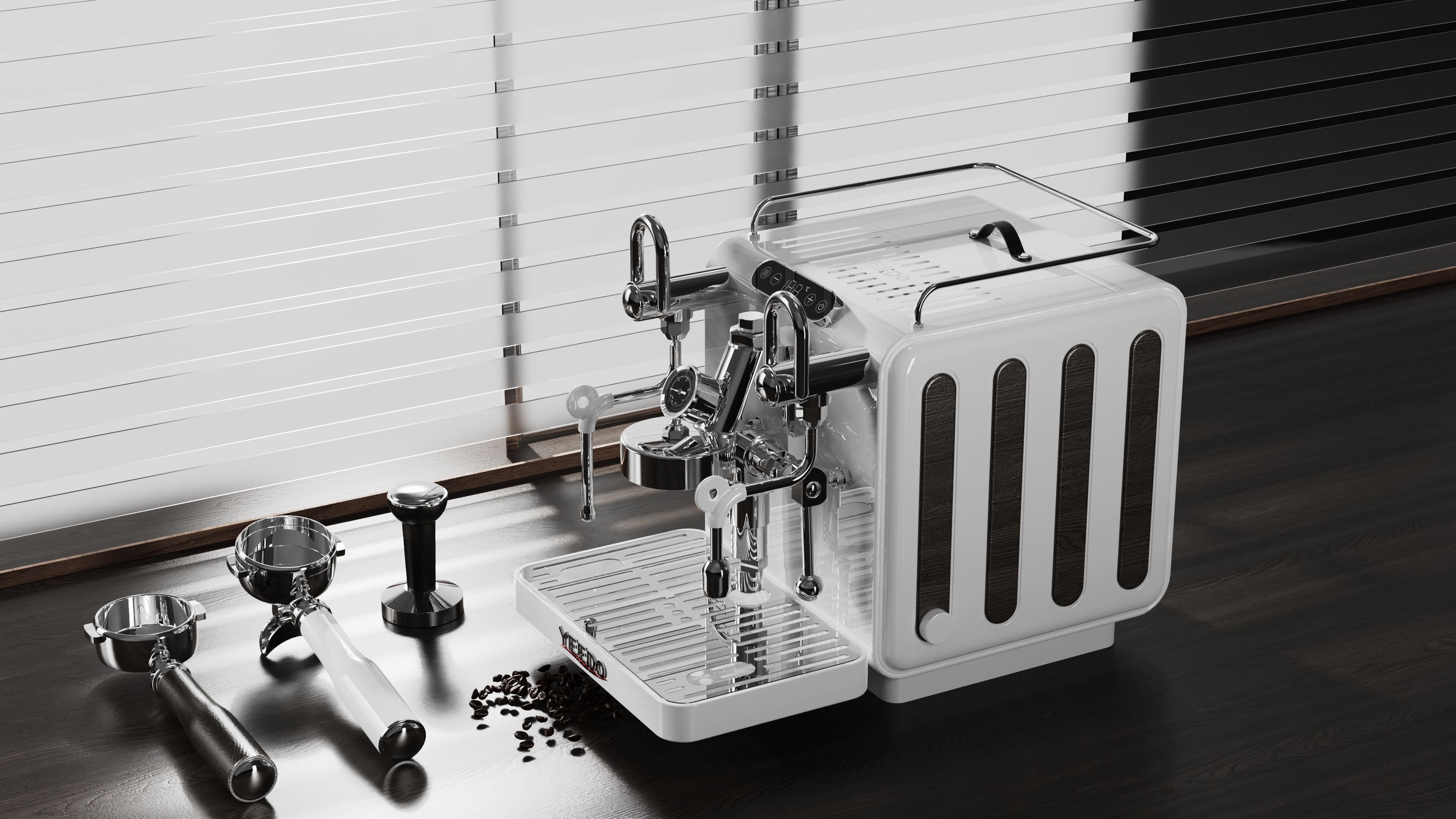 Coffee machine, semi-automatic coffee machine, E61 brewing head coffee machine，