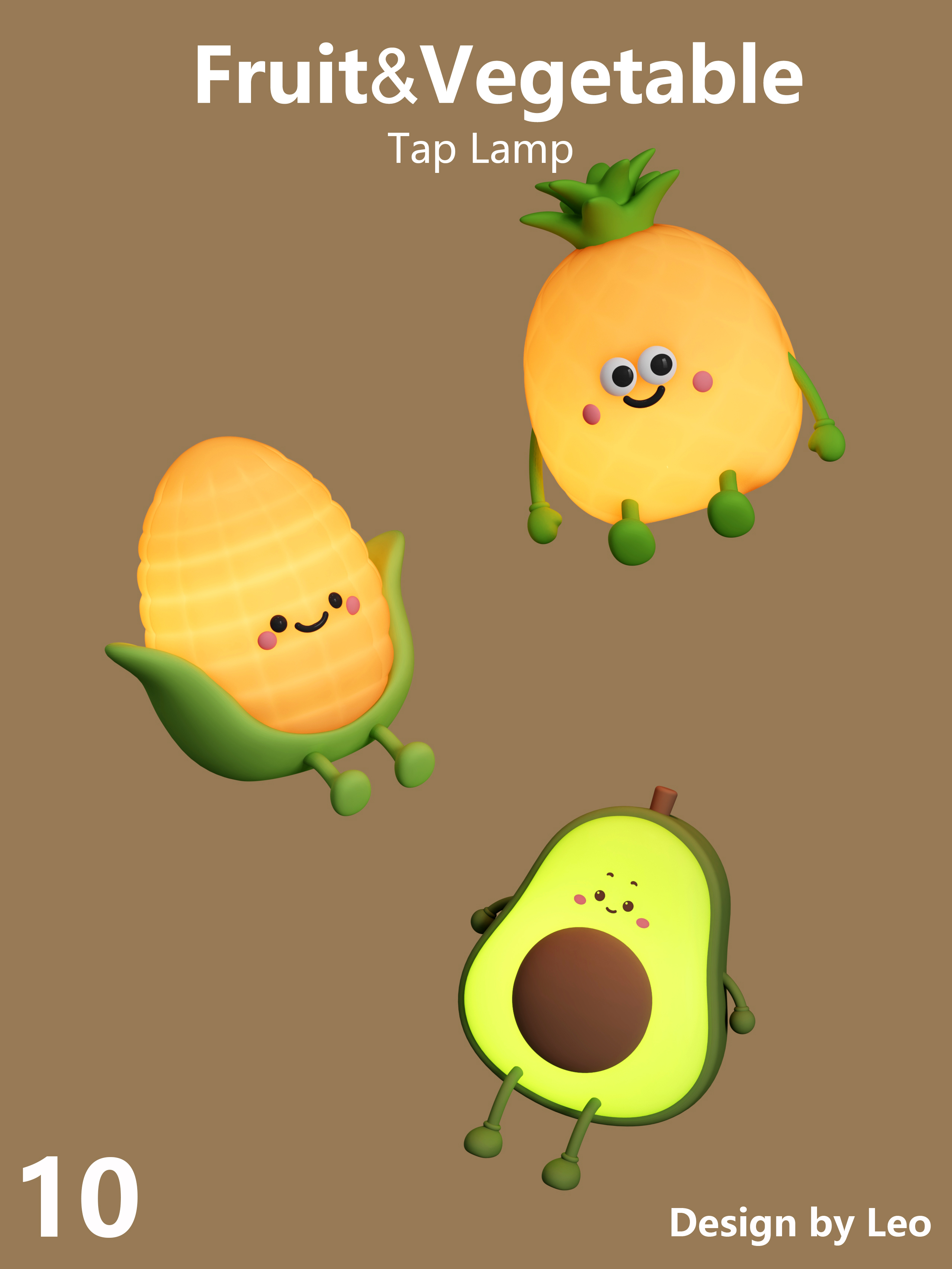 Night light, silicone lamp, pat light, atmosphere light, lovely wind，