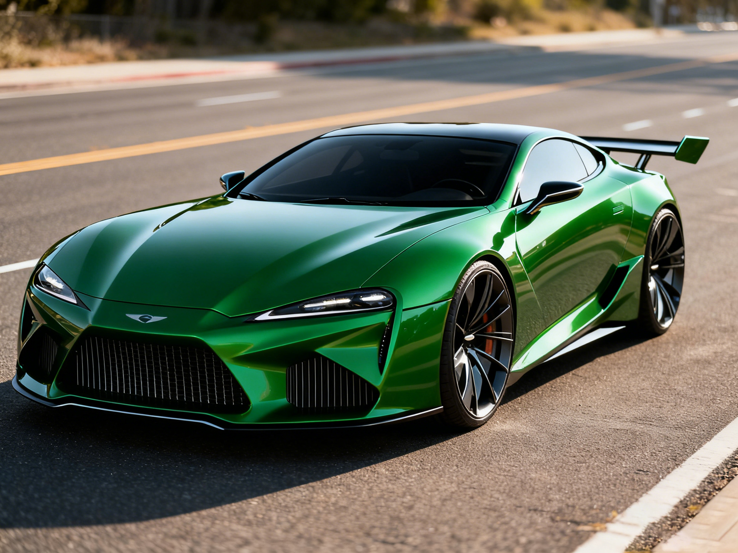 Car Sketch, AI Color, Vehicle, Car Design，