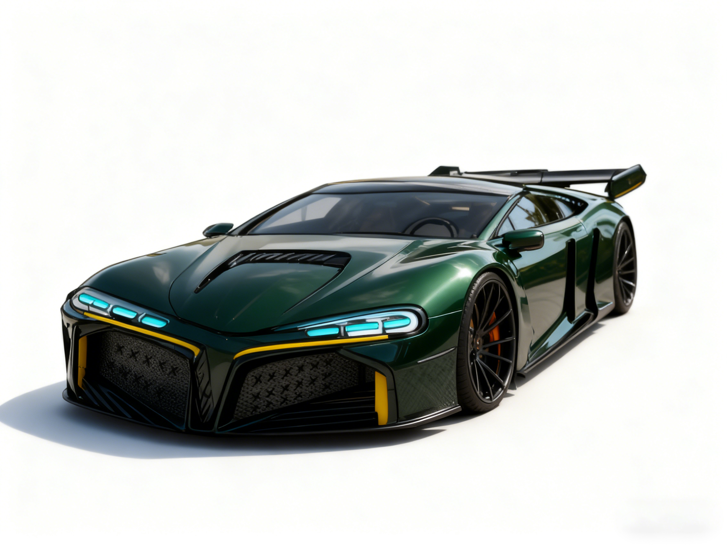 Car Sketch, AI Color, Vehicle, Car Design，