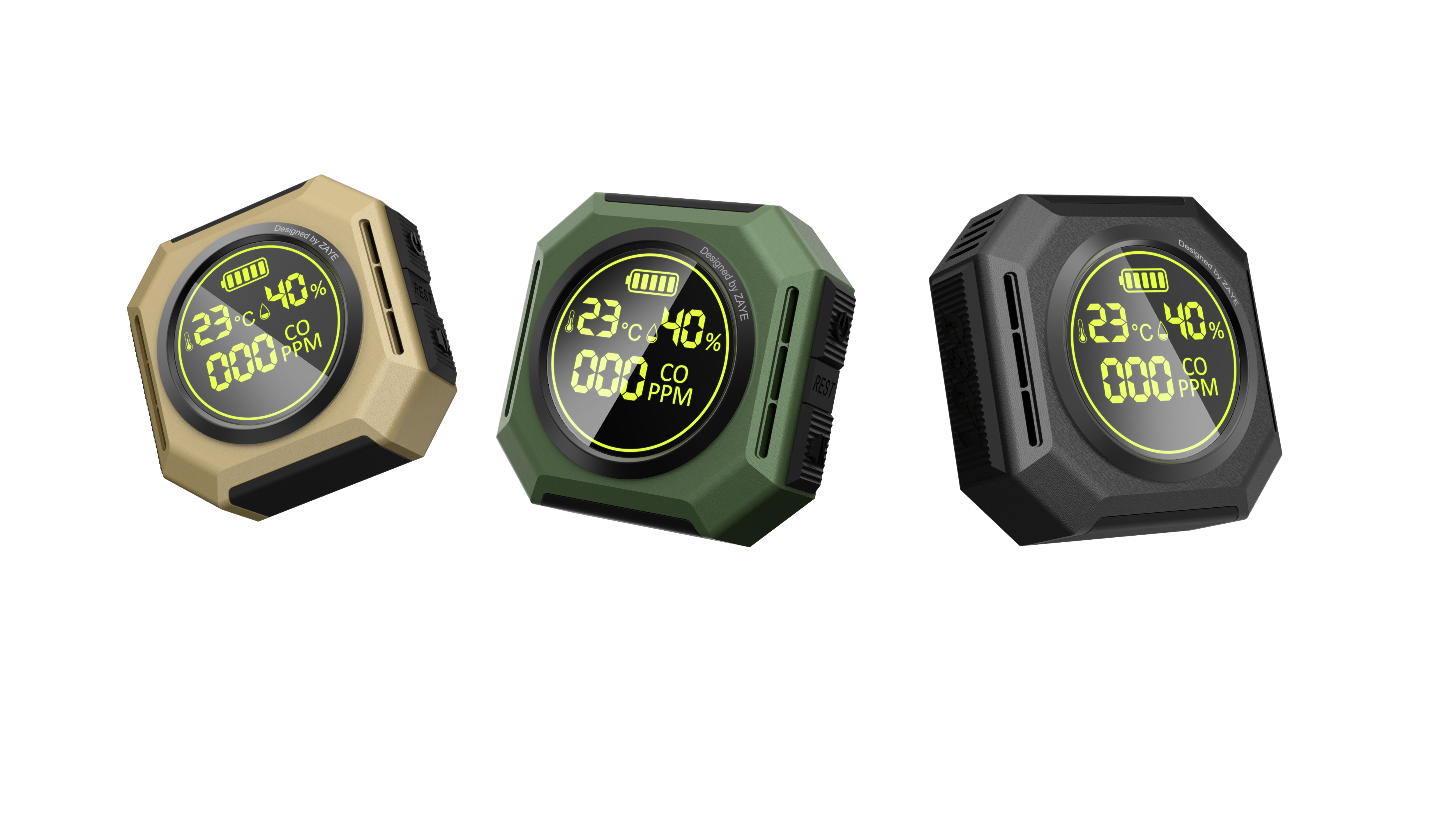 a burglar alarm，Carbon Monoxide Alarm ，fire alarm，