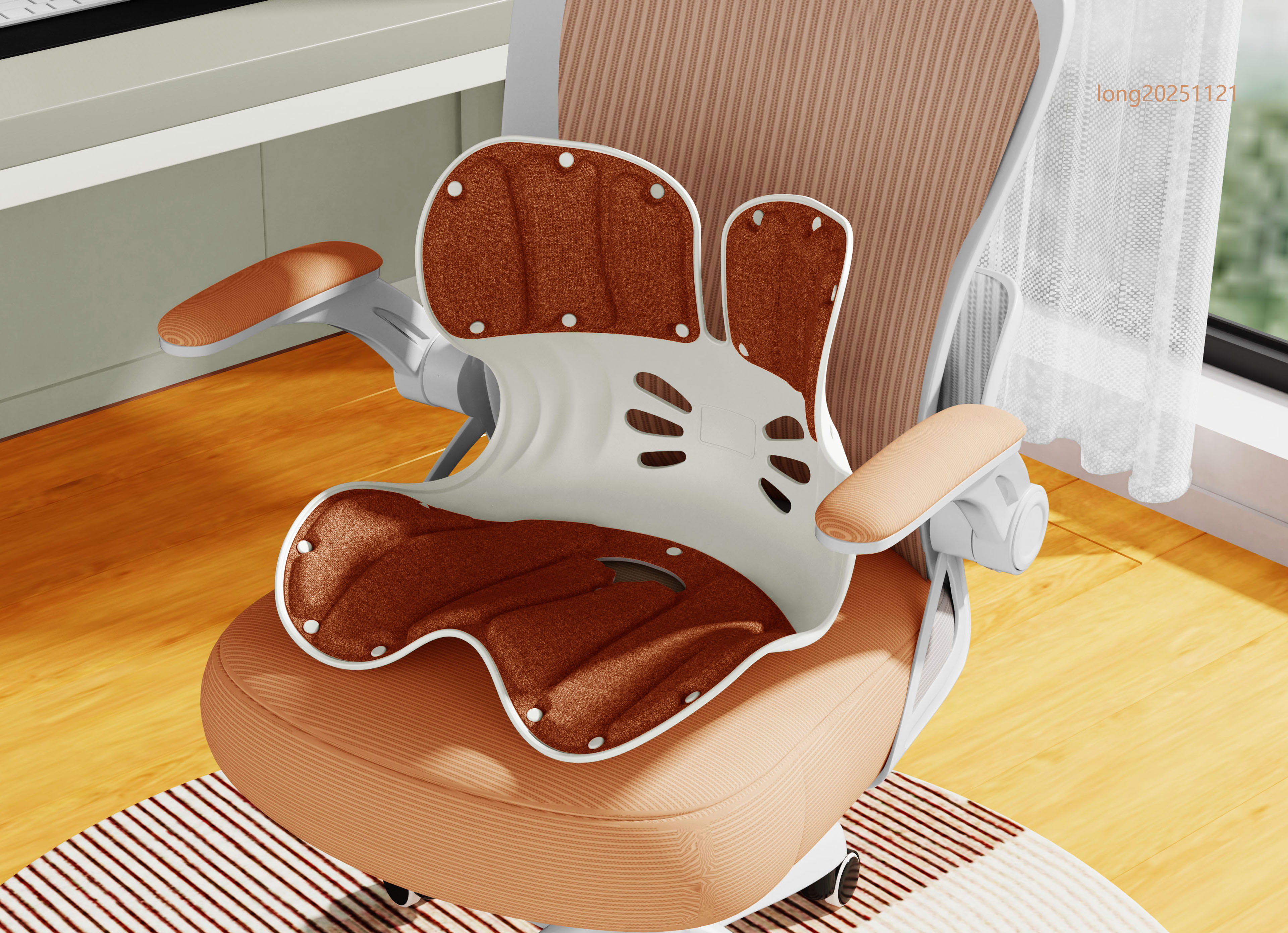 Sitting Chair，Waist，Study chair，Office Supplies，Personal care，product design，brace，Lumbar Support，