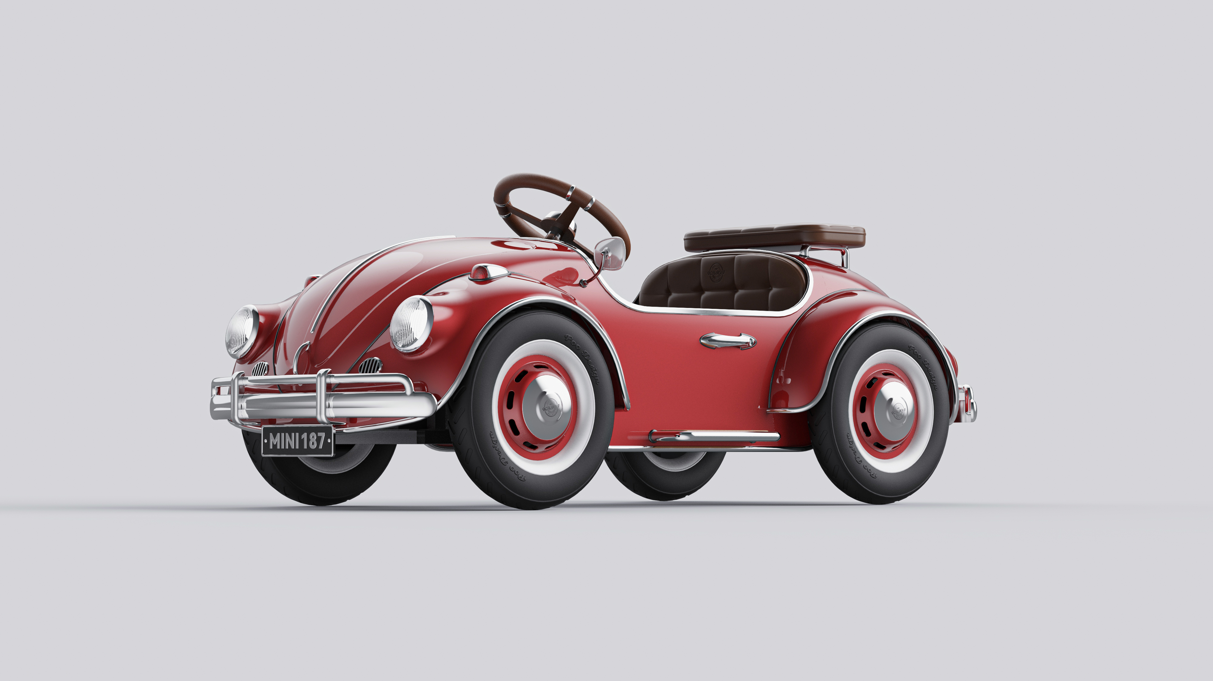 industrial design，product design，Children's car design，Retro toy car，Mini simulation car，Beetle modeling，High-value stroller，Niche stroller，