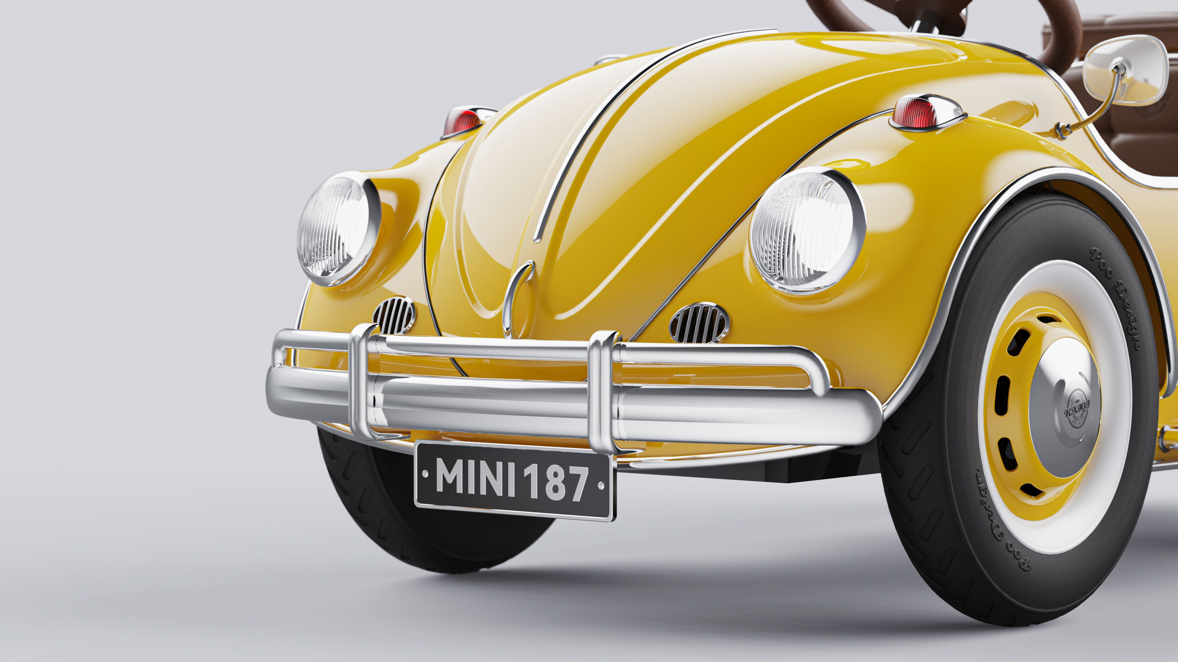 industrial design，product design，Children's car design，Retro toy car，Mini simulation car，Beetle modeling，High-value stroller，Niche stroller，