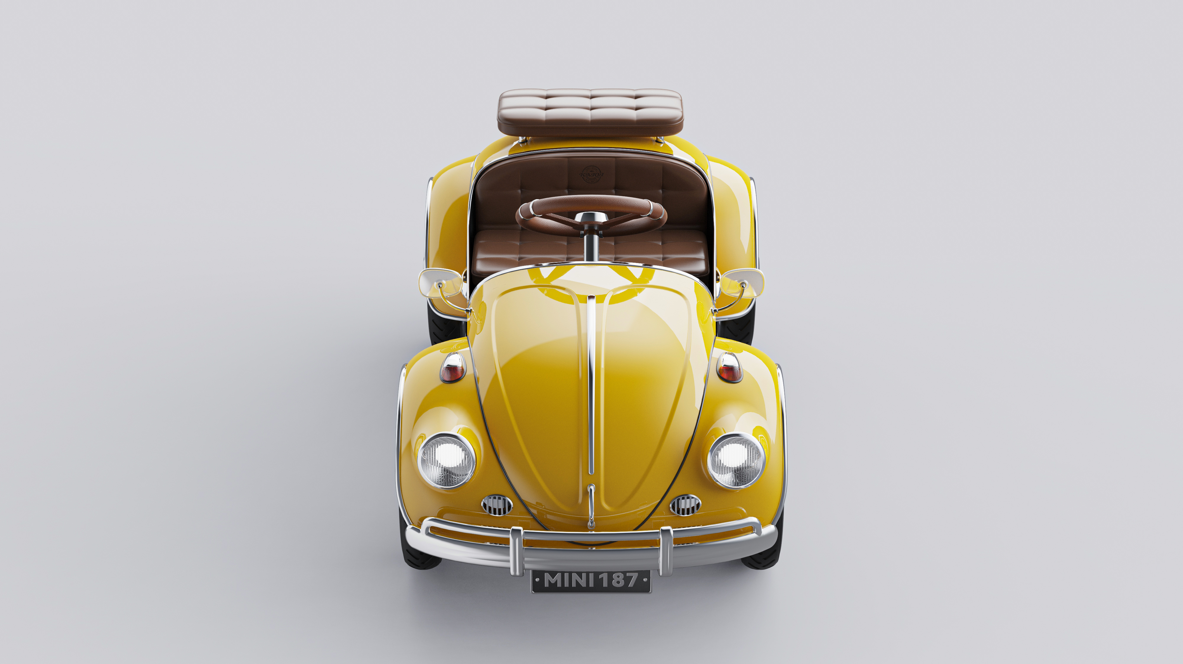 industrial design，product design，Children's car design，Retro toy car，Mini simulation car，Beetle modeling，High-value stroller，Niche stroller，