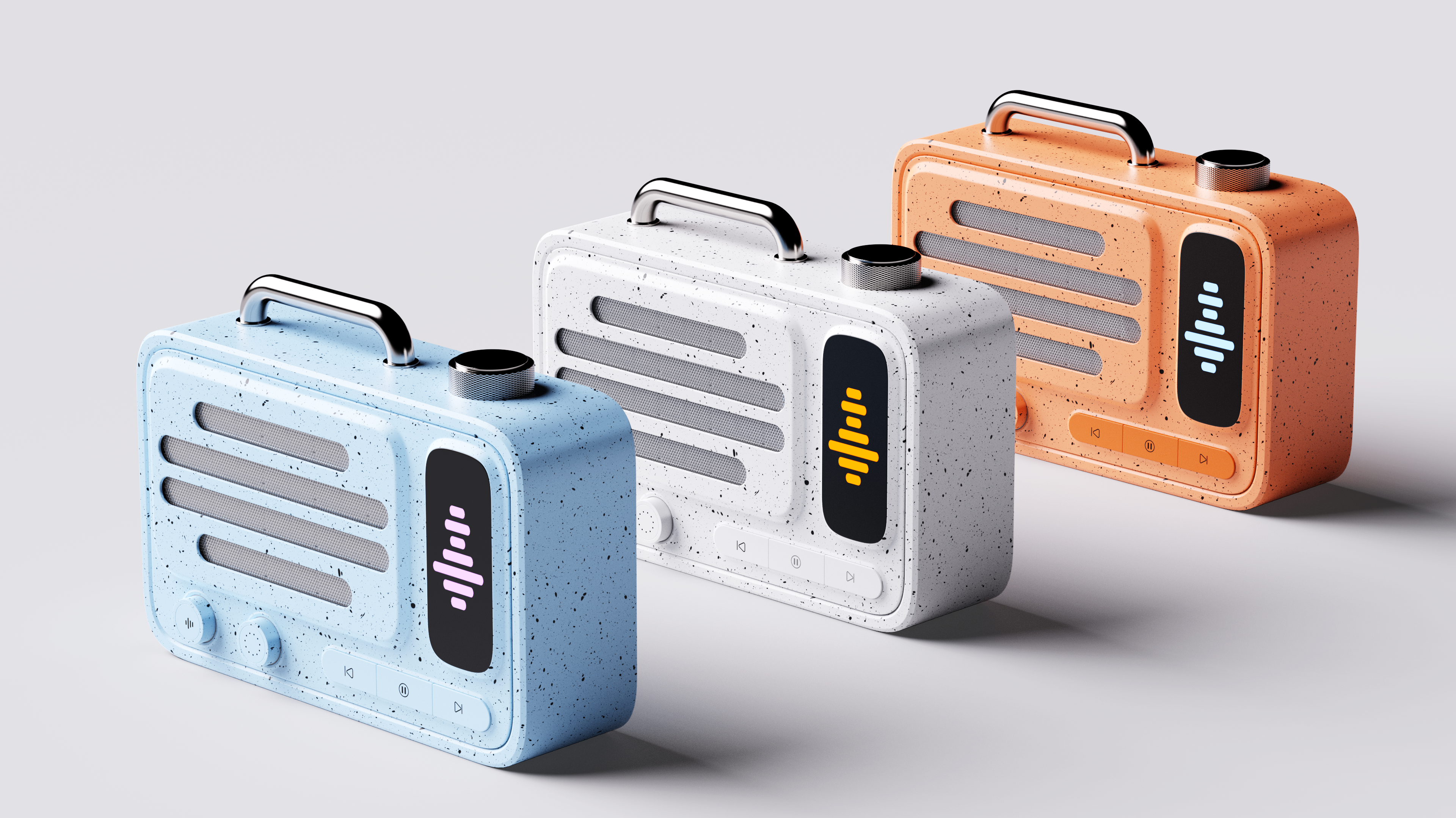 loudspeaker box，Bluetooth，product design，Appearance design，