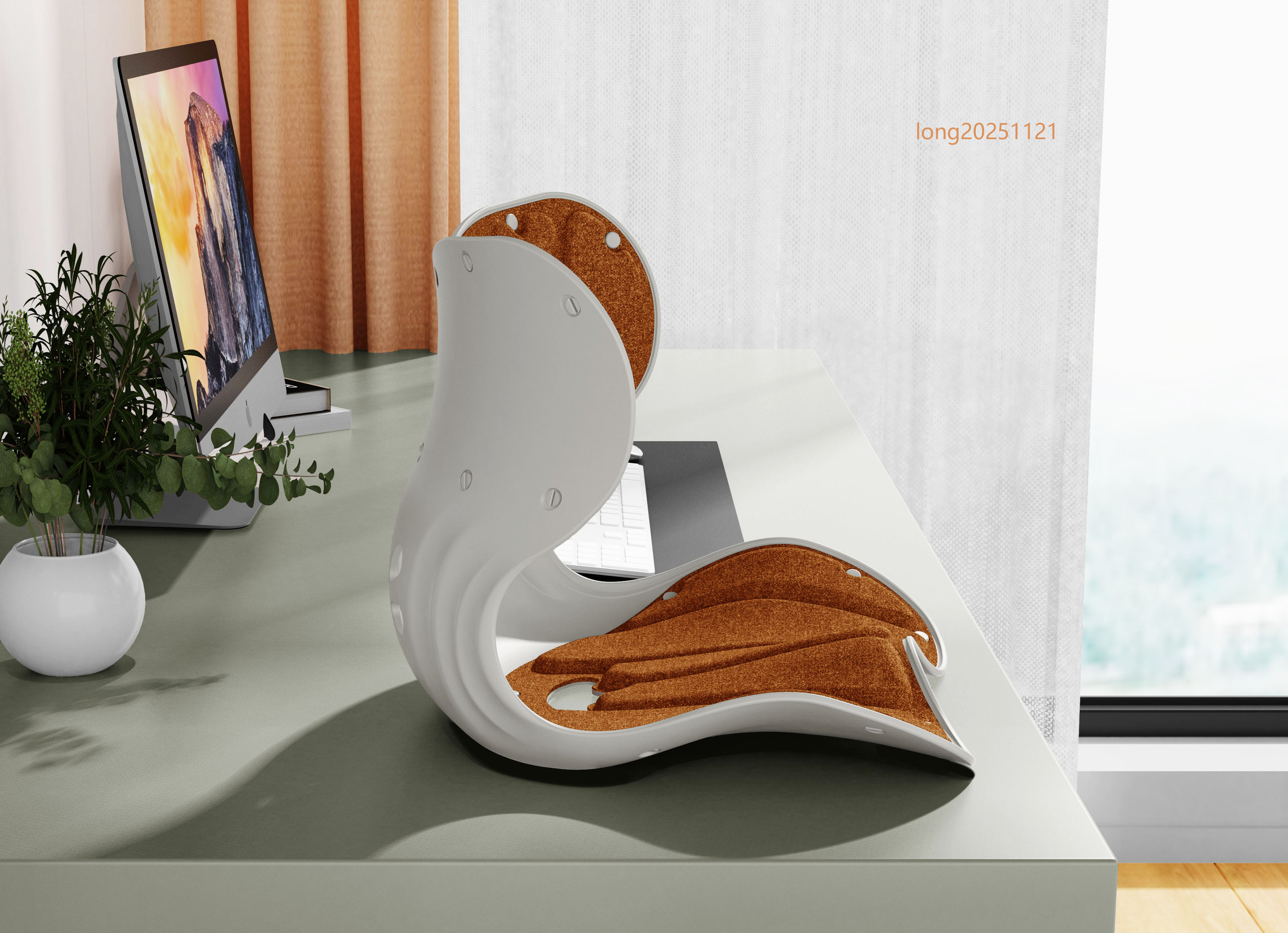 Sitting Chair，Waist，Study chair，Office Supplies，Personal care，product design，brace，Lumbar Support，