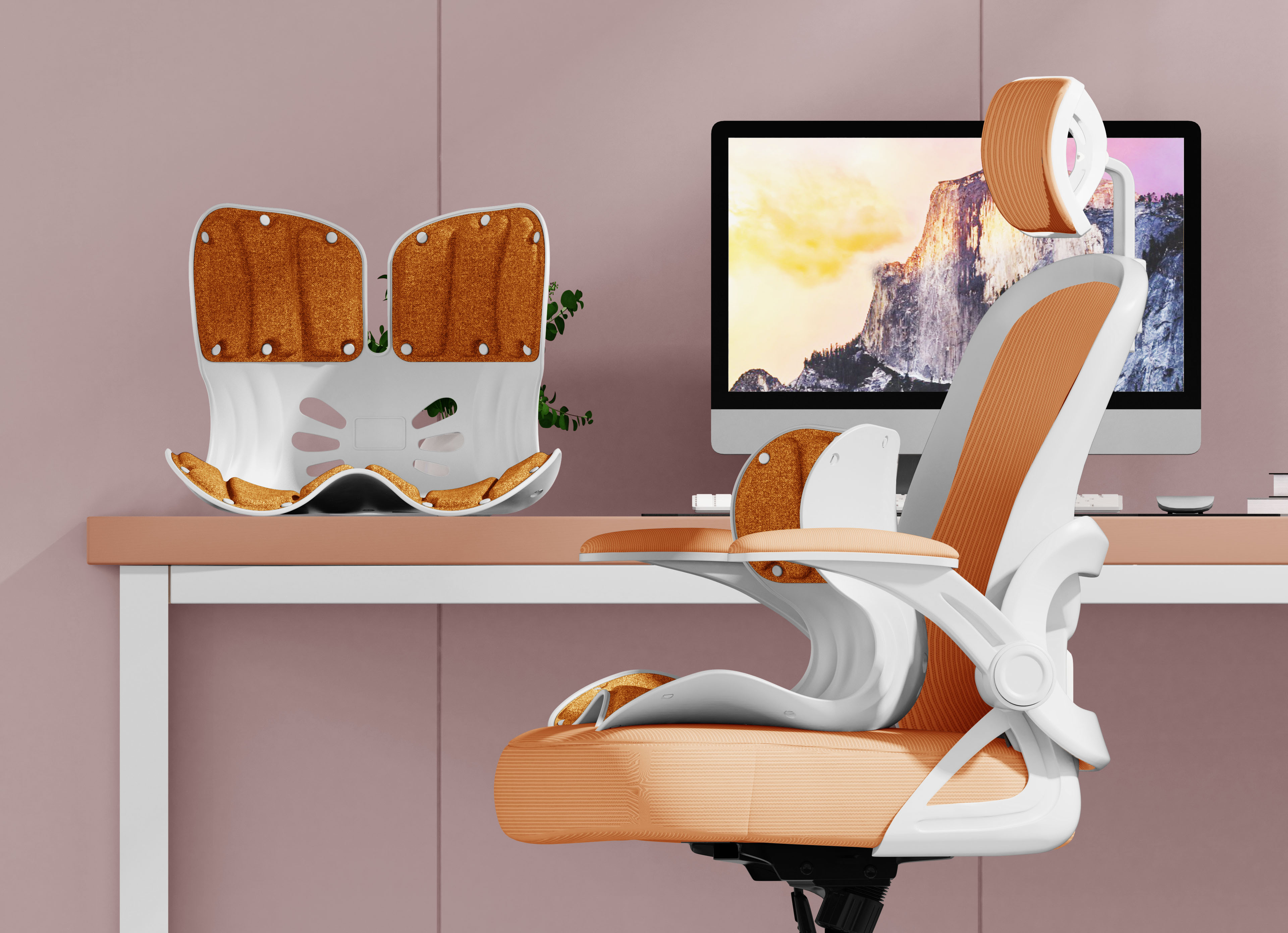 Sitting Chair，Waist，Study chair，Office Supplies，Personal care，product design，brace，Lumbar Support，