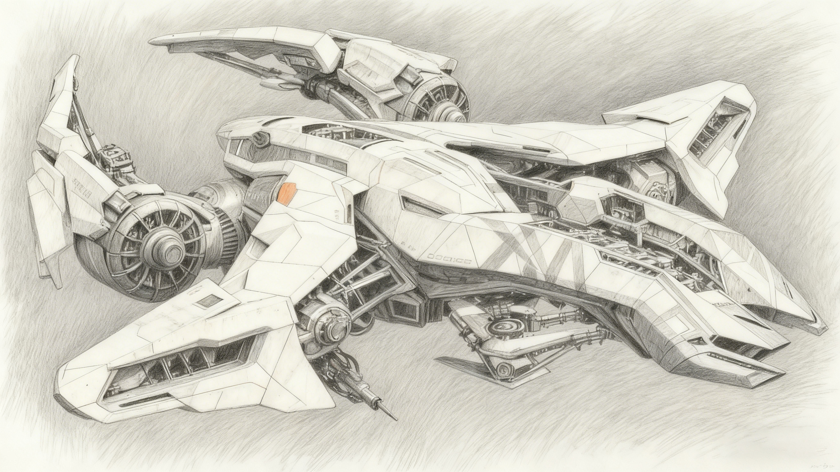 vehicle, spaceship, sci-fi, mecha，