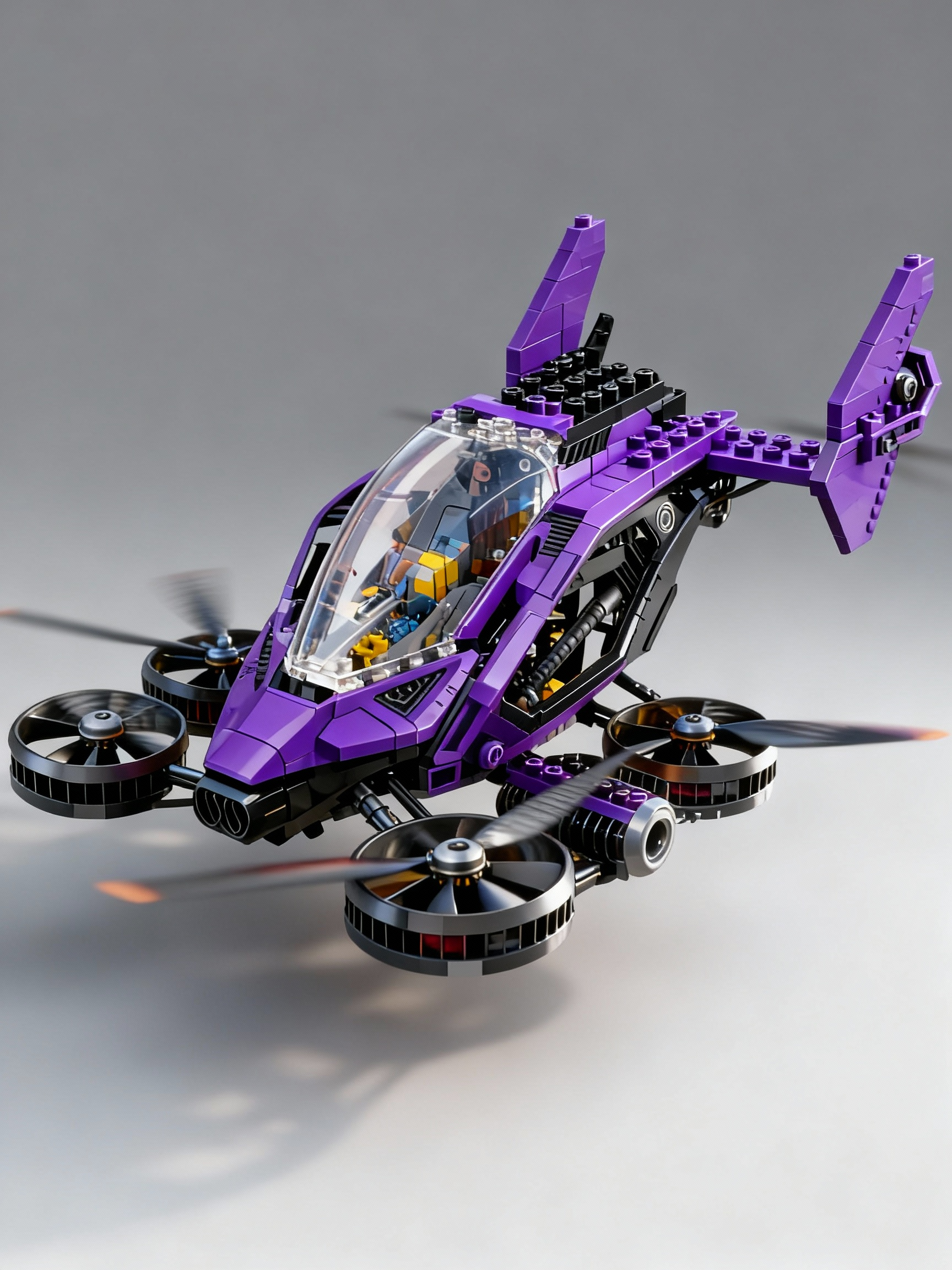 Lego, toys, flying machines，