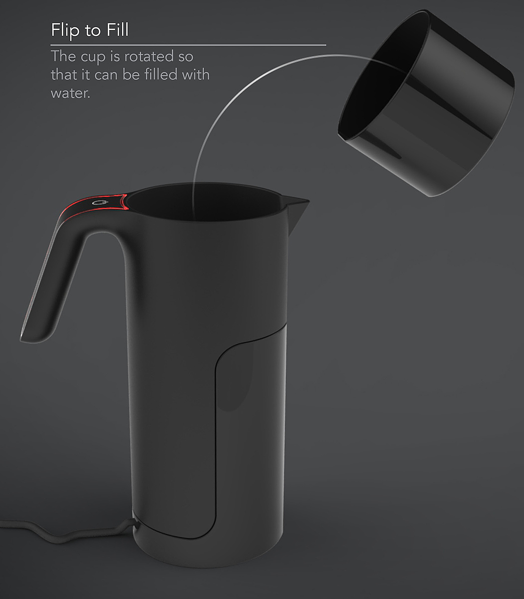 Disabled，black，kettle，tilt，