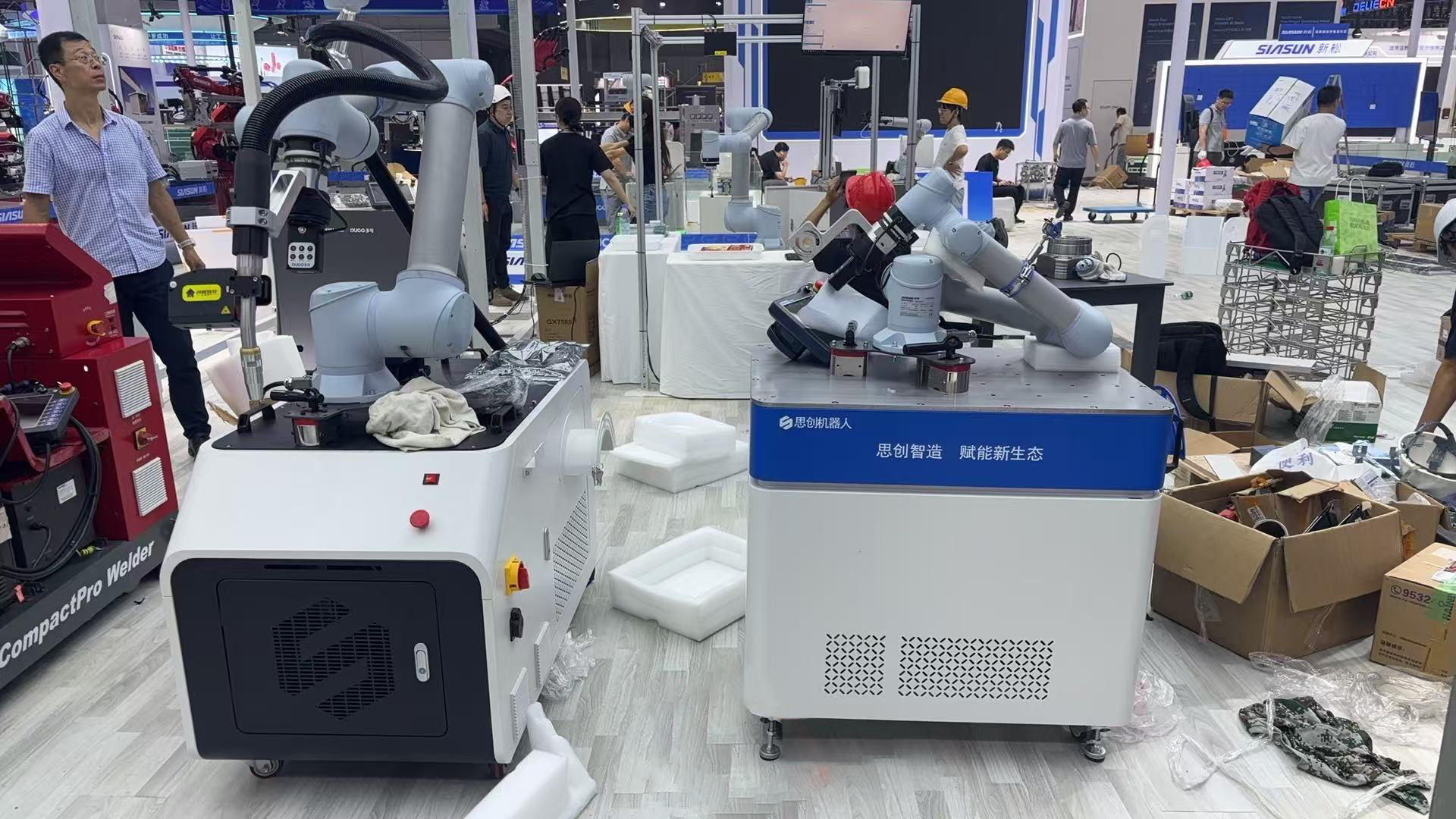 welding robot ，automated welding，Laser welding machine，