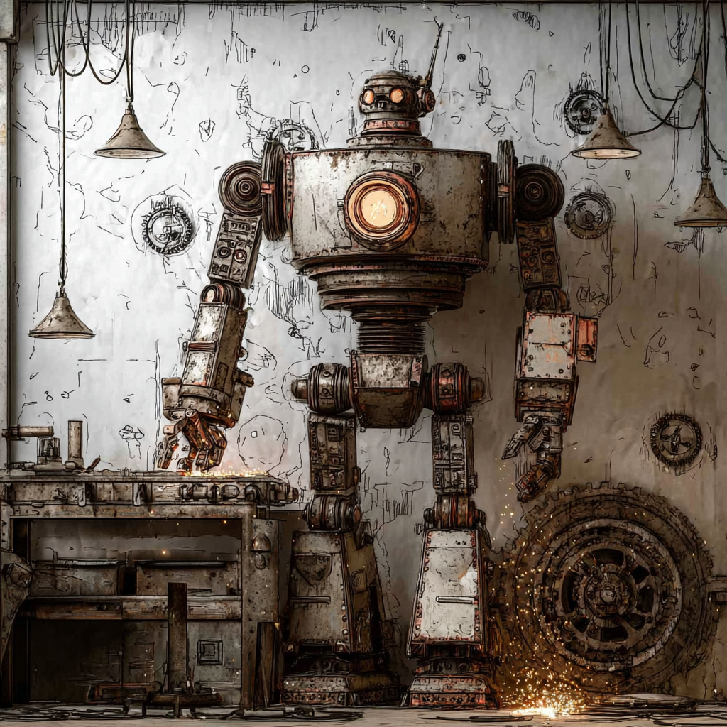 # AI Painting# Ultra HD# Mechanical，