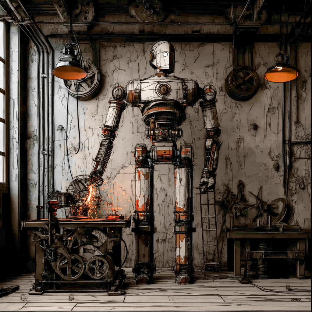 # AI Painting# Ultra HD# Mechanical，