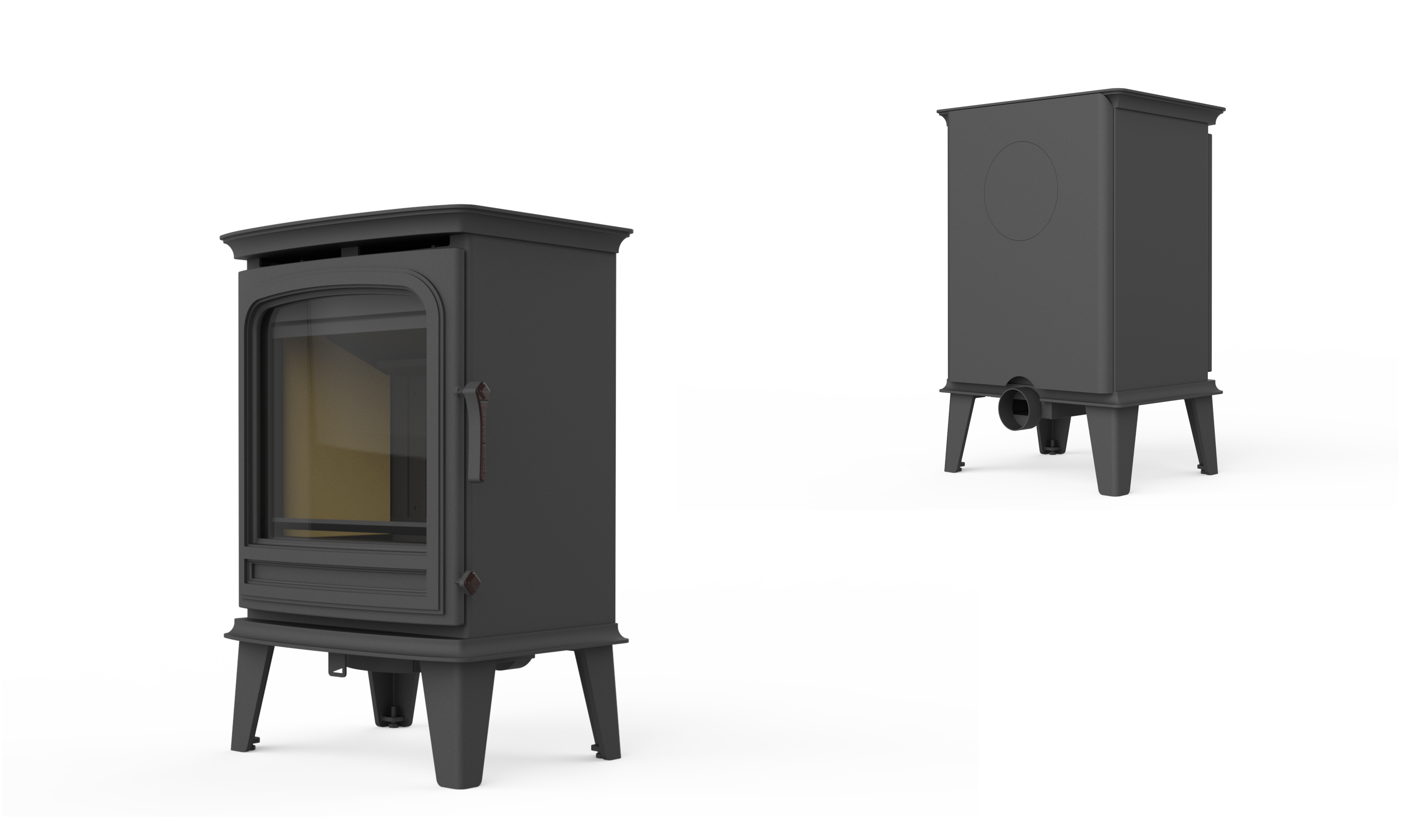 industrial design，Creative design，sheet metal cast iron，Structural design，Prototype production，design analysis ，Wood burning fireplace，True Fire Fireplace，