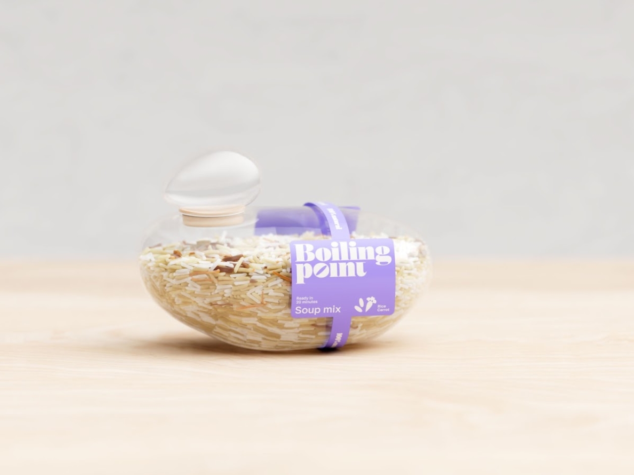 Boiling Point Packing，Recyclable，No plastic，Concept Packaging，