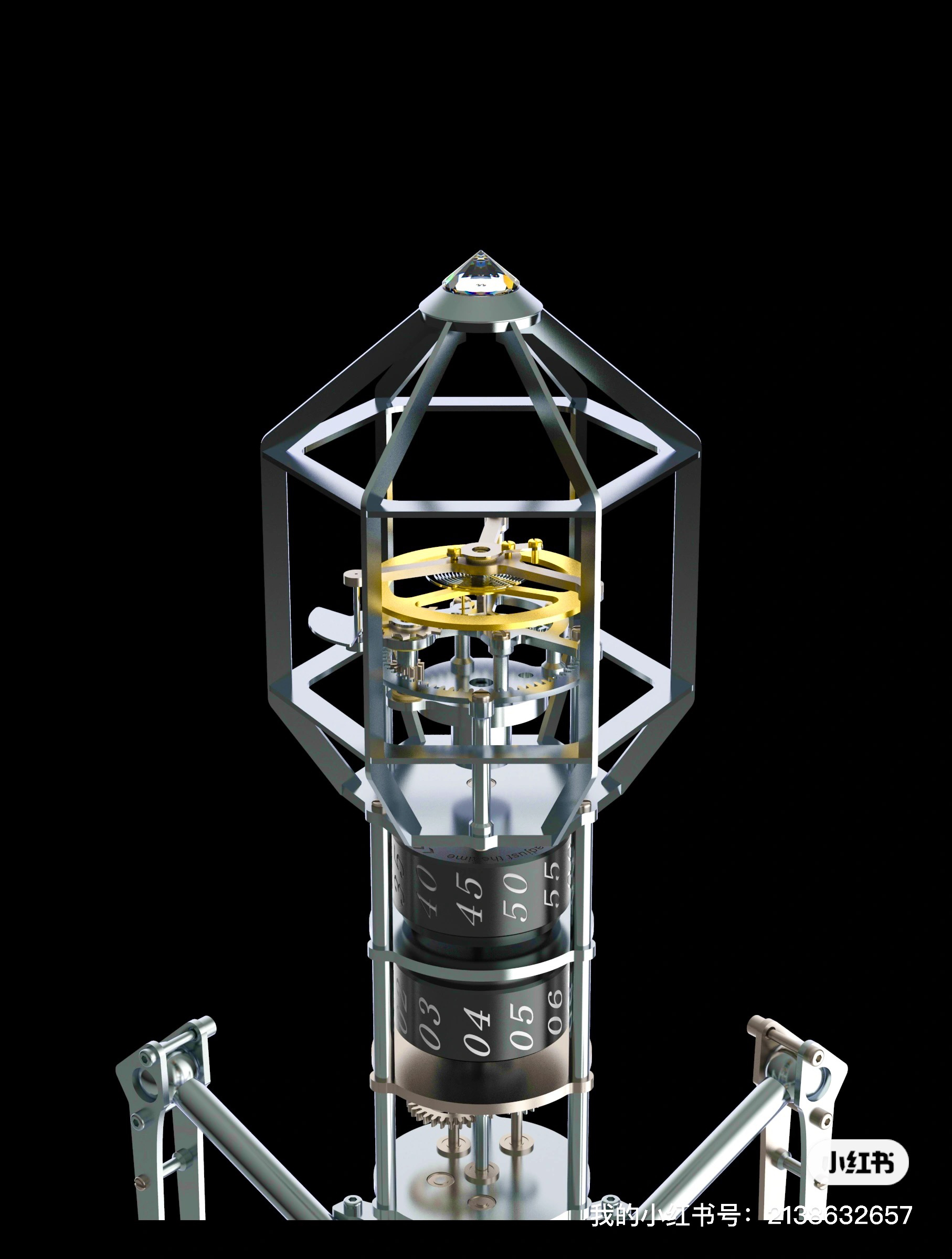 Wrist watch，desk clock，Ornaments，Model，Mechanics，