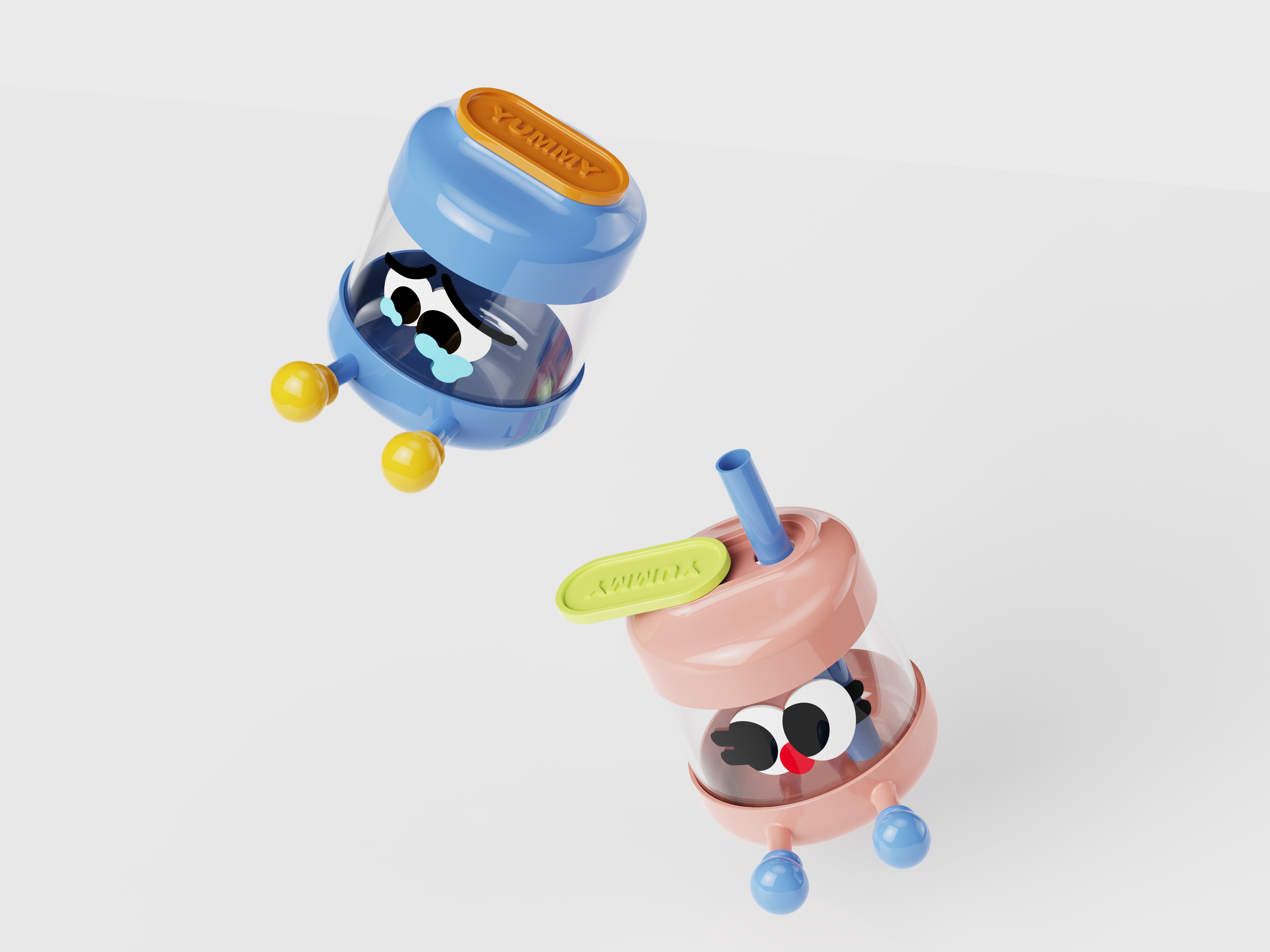 baby，Auxiliary food bowl，Childlike interest，