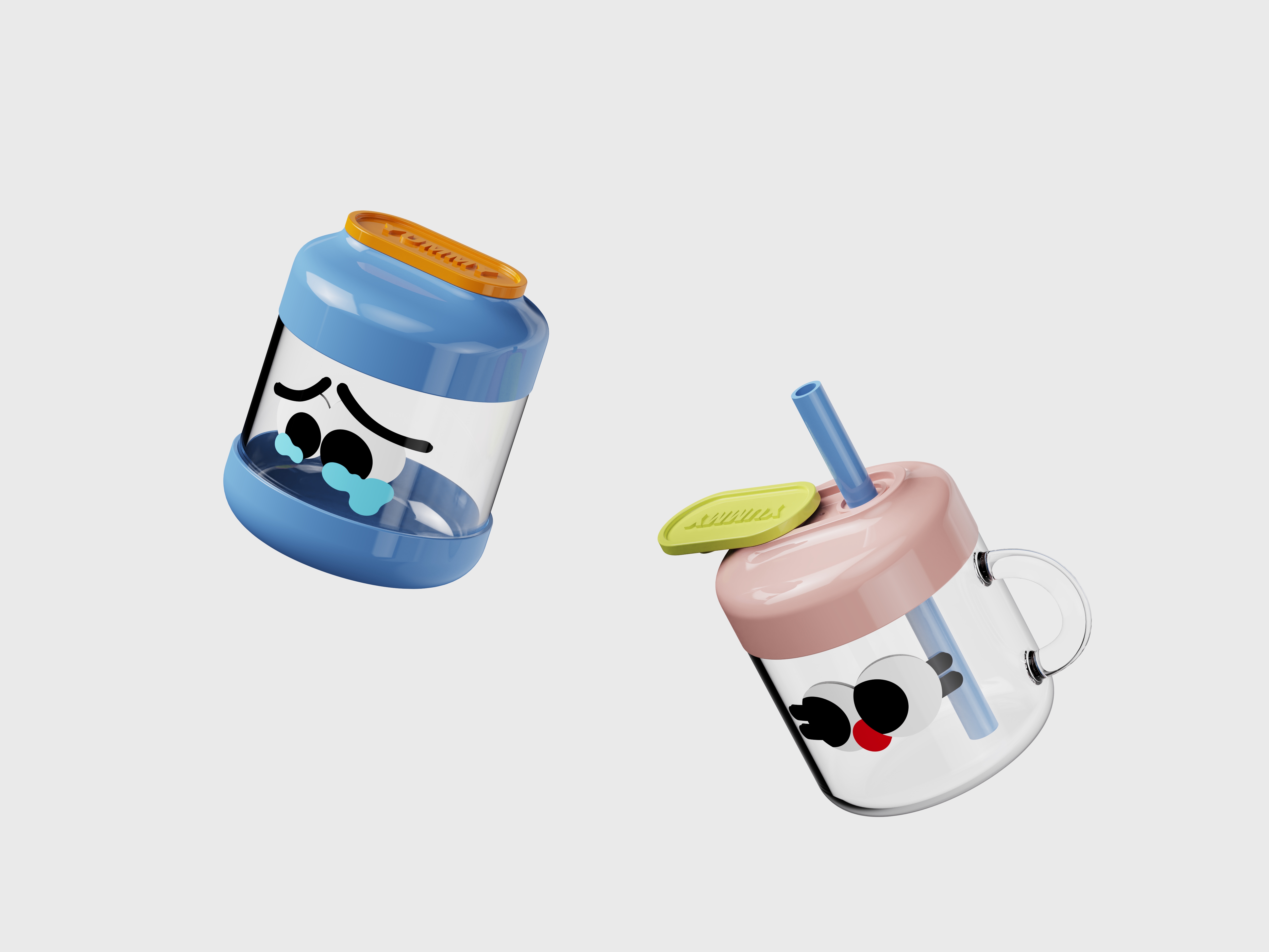 baby，Auxiliary food bowl，Childlike interest，