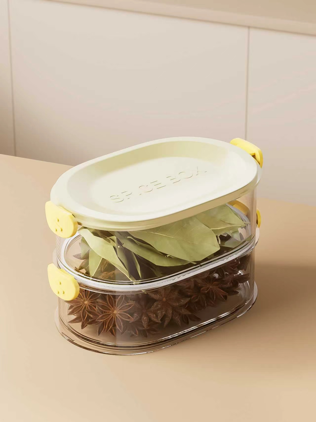 Spice box，kitchen，Stack，