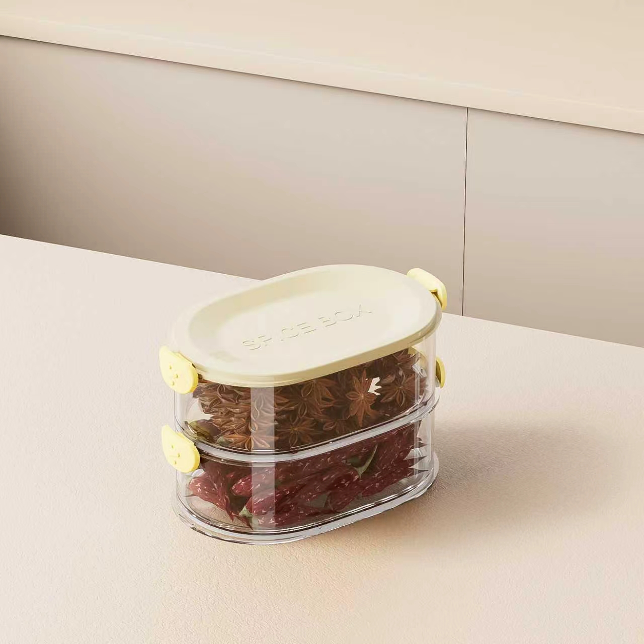 Spice box，kitchen，Stack，