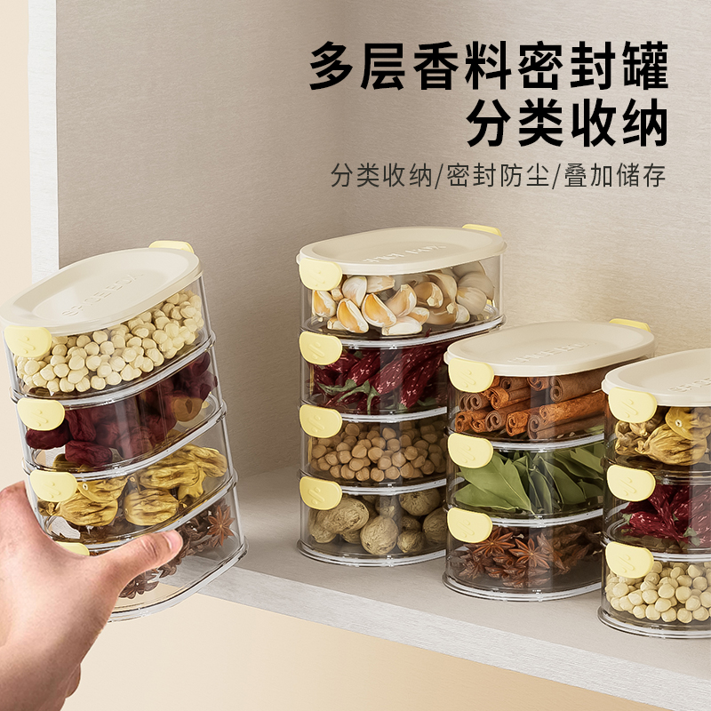 Spice box，kitchen，Stack，