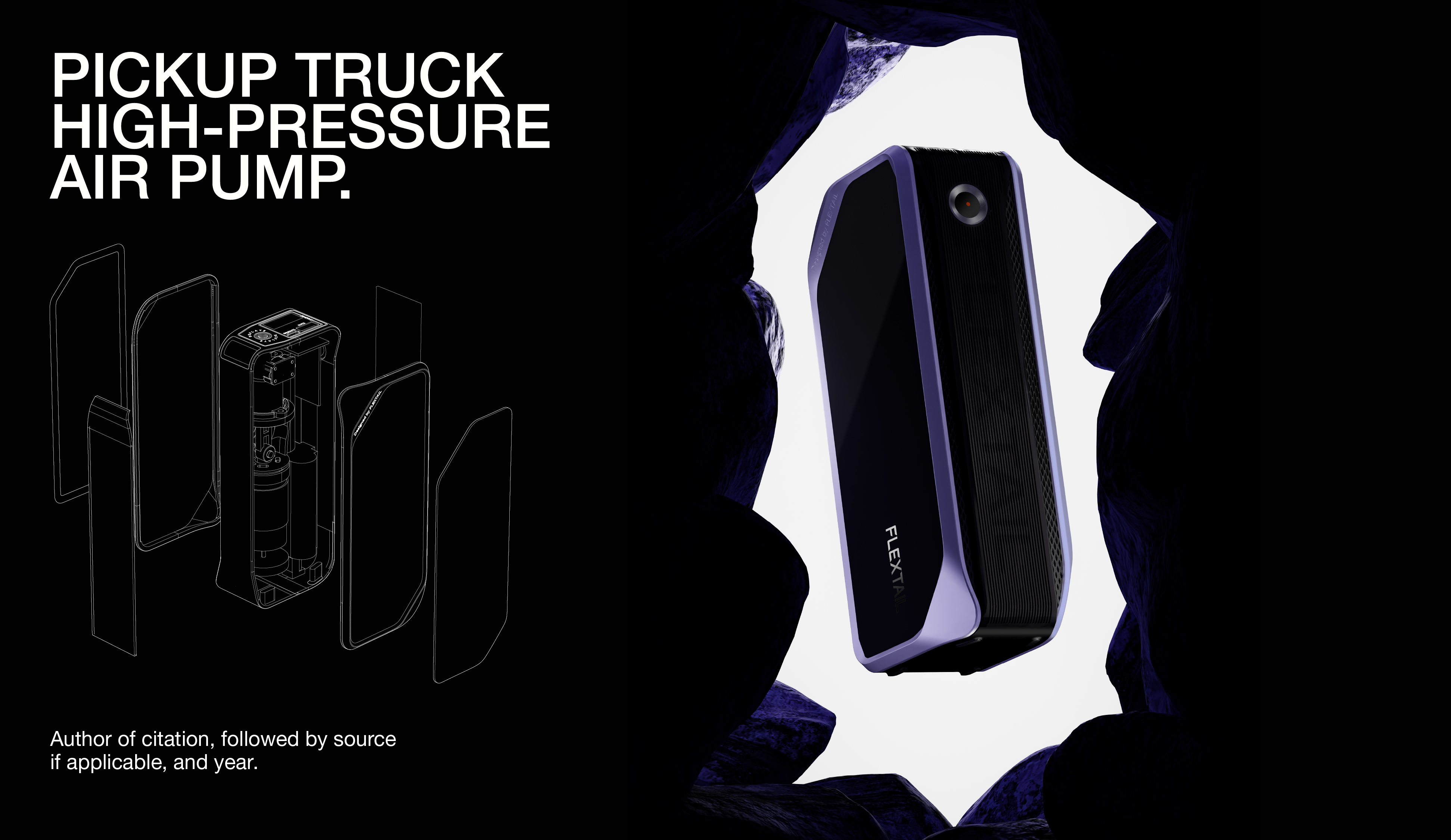 PI design, product line induction, air pump, industrial design，