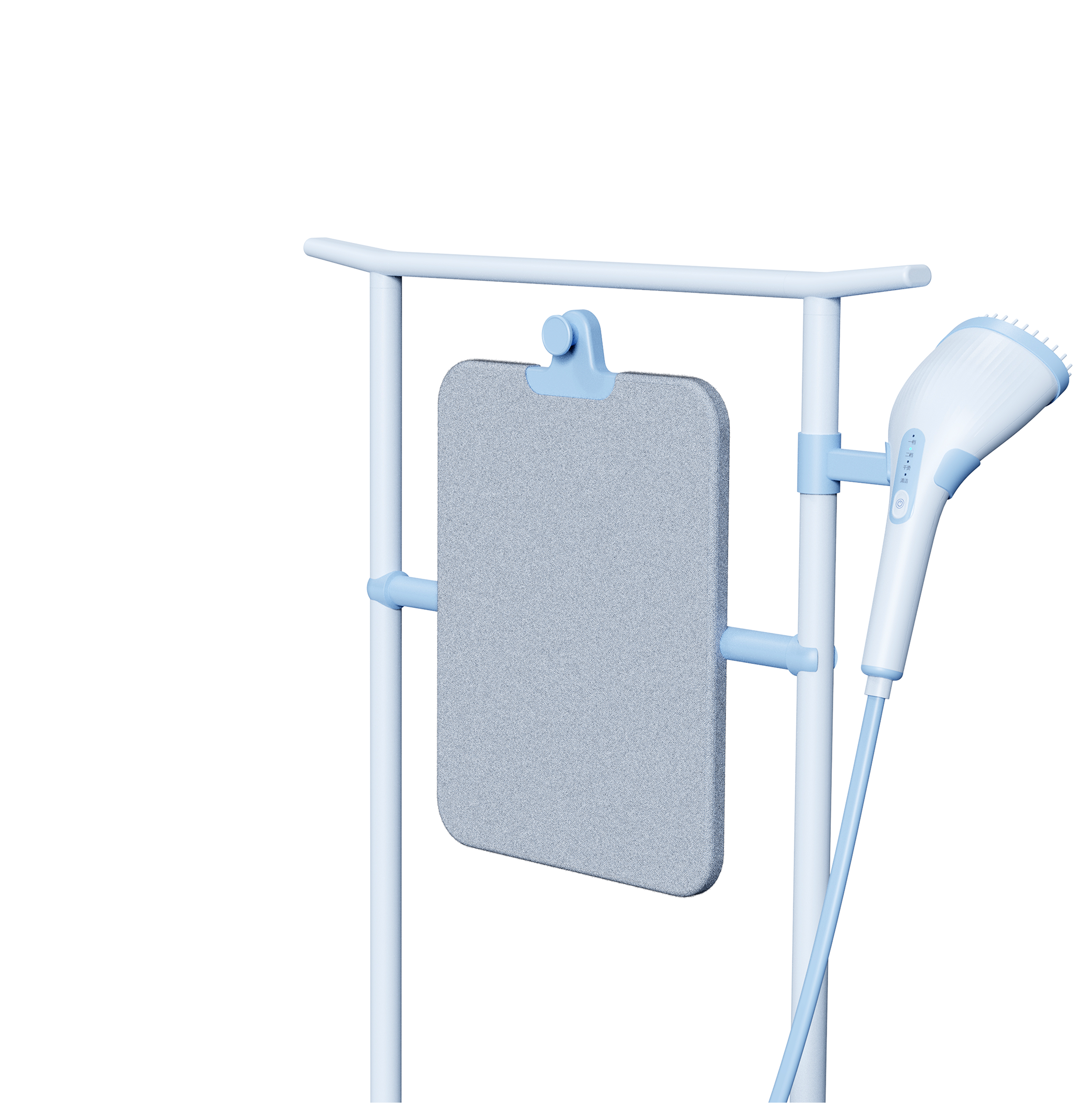 Double rod ironing machine，Home Appliance Design，Simple design，product design，Small household appliance design，