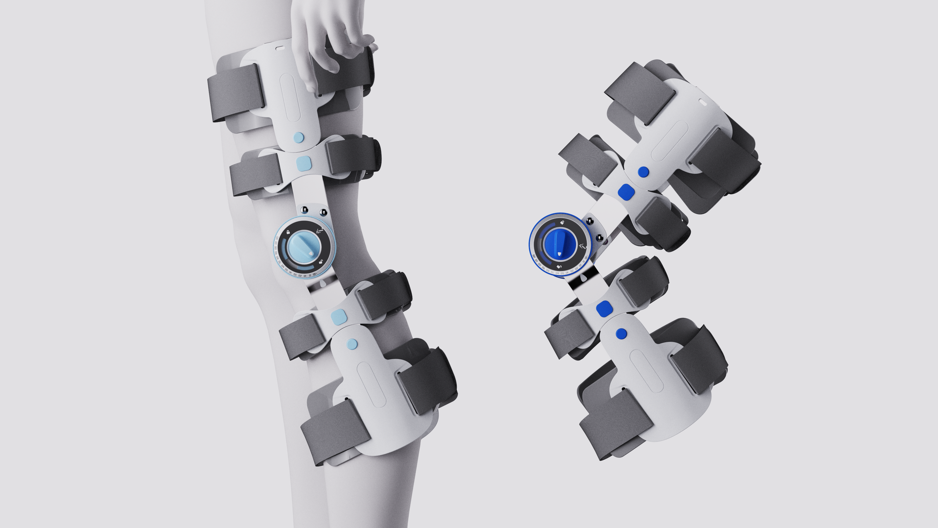 industrial design，Appearance design，medical apparatus and instruments，Rehabilitation apparatus，Knee joint，product design，Human factor engineering，