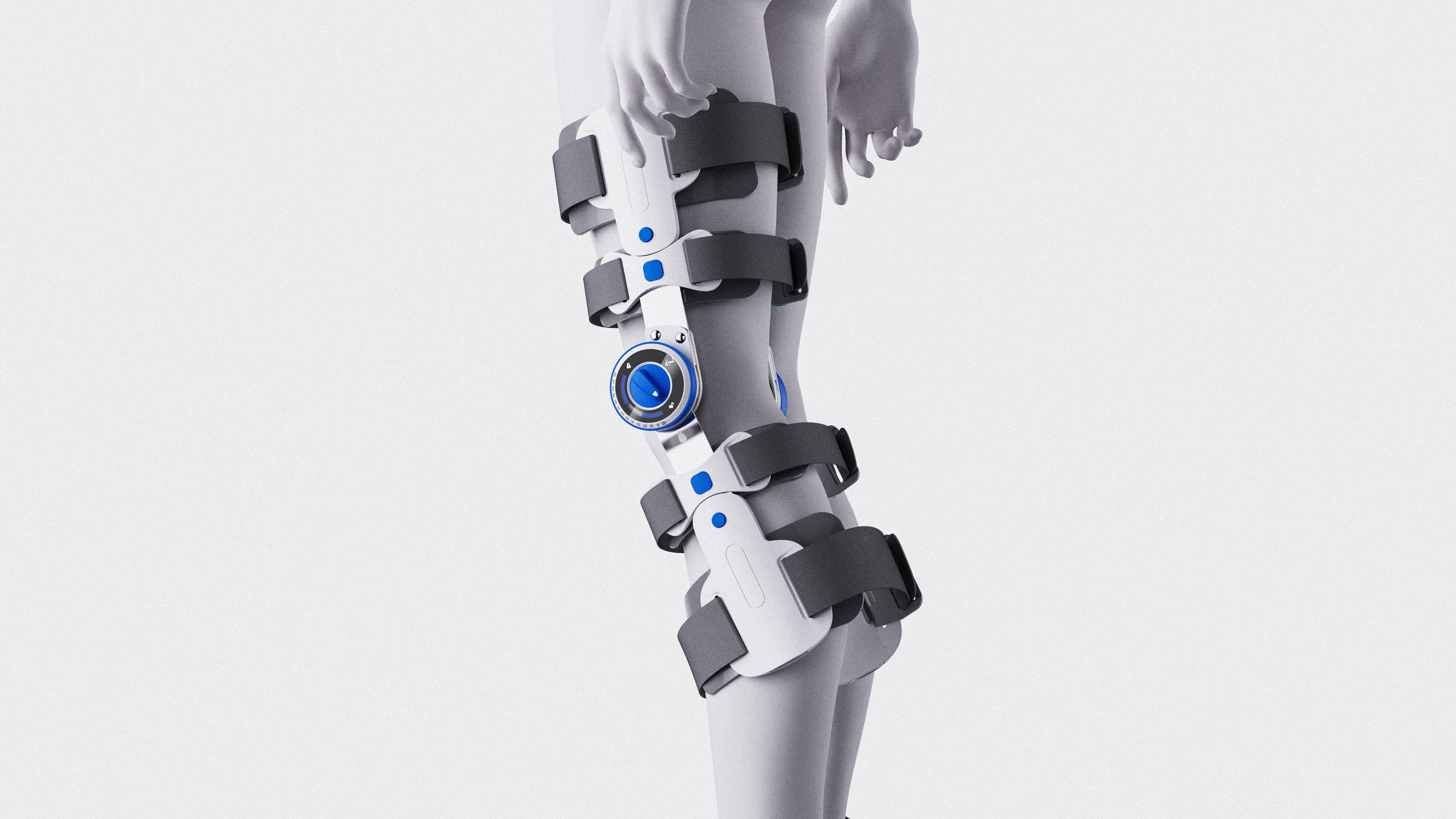 industrial design，Appearance design，medical apparatus and instruments，Rehabilitation apparatus，Knee joint，product design，Human factor engineering，