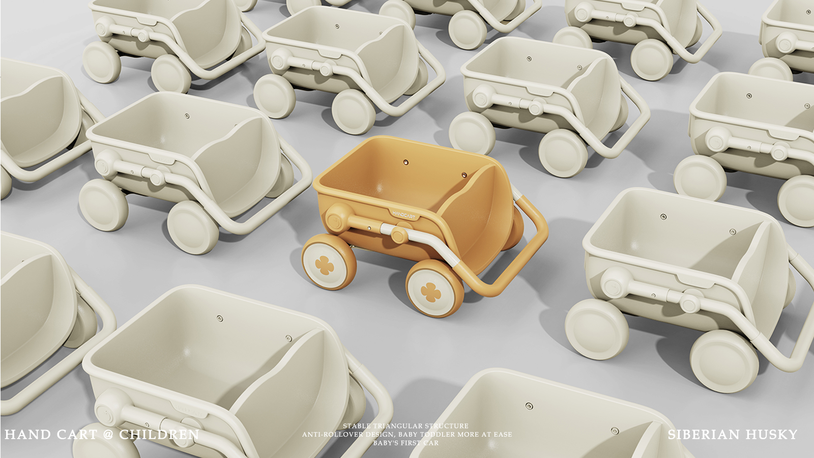 Children's products，Baby travel，Children's Cart，Infant walker，industrial design，product design，Creative design，Original design，