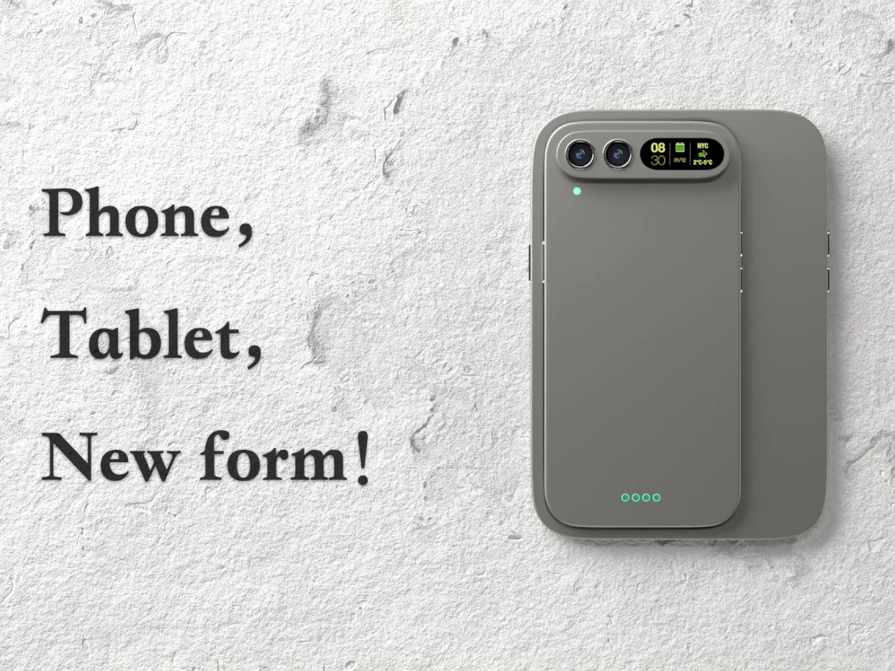 Modular mobile phone，tablet phone，Screen size，Polymorphic Devices，