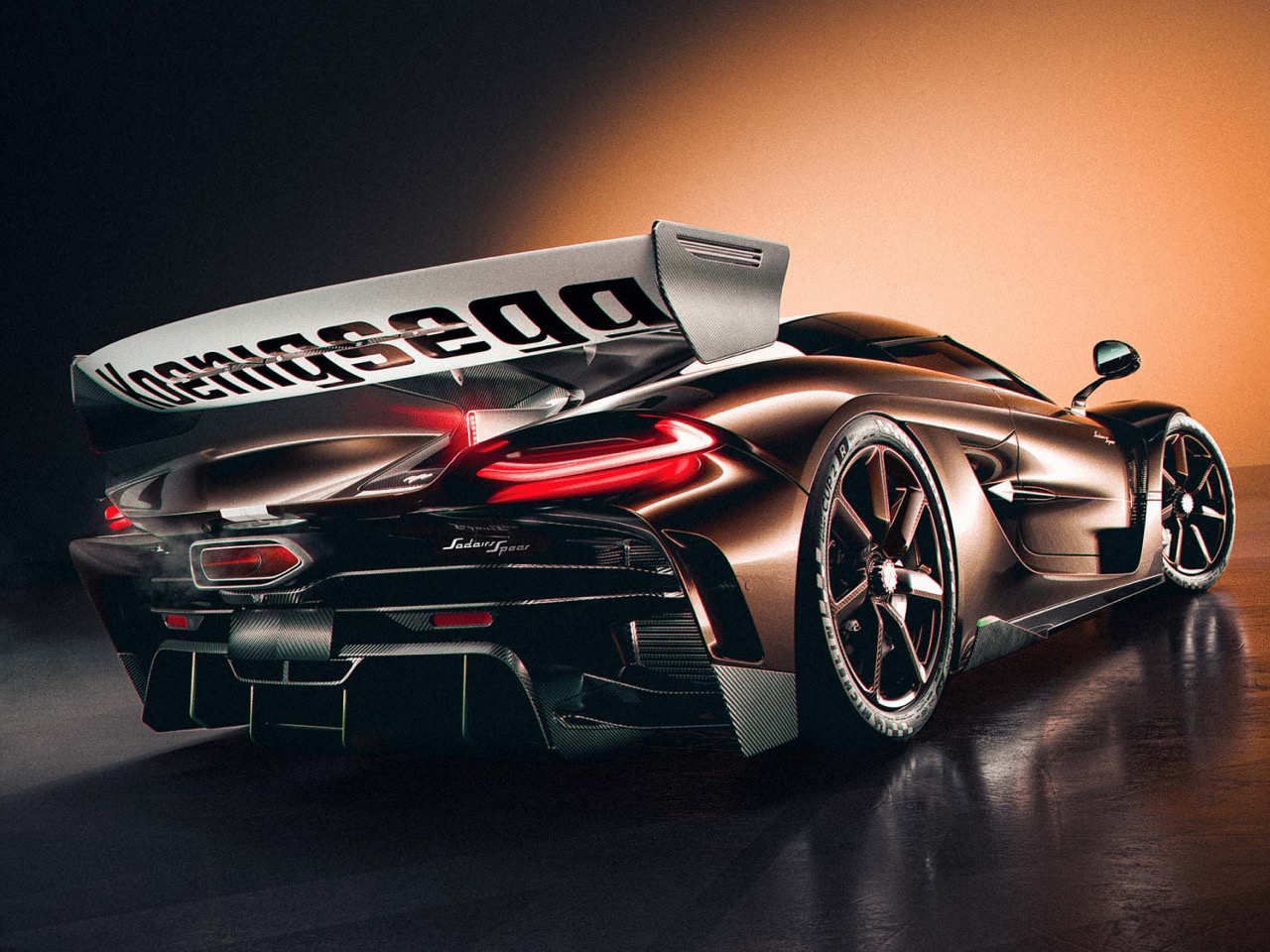 Track Monster，Global limit，Koniseg，carbon fiber monomer shell，5.0L V8 Twin Turbo，