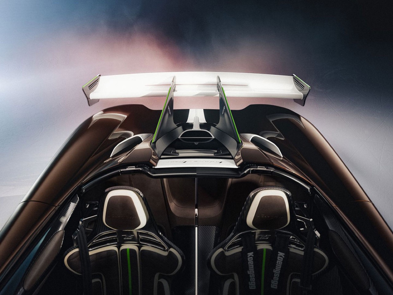 Track Monster，Global limit，Koniseg，carbon fiber monomer shell，5.0L V8 Twin Turbo，