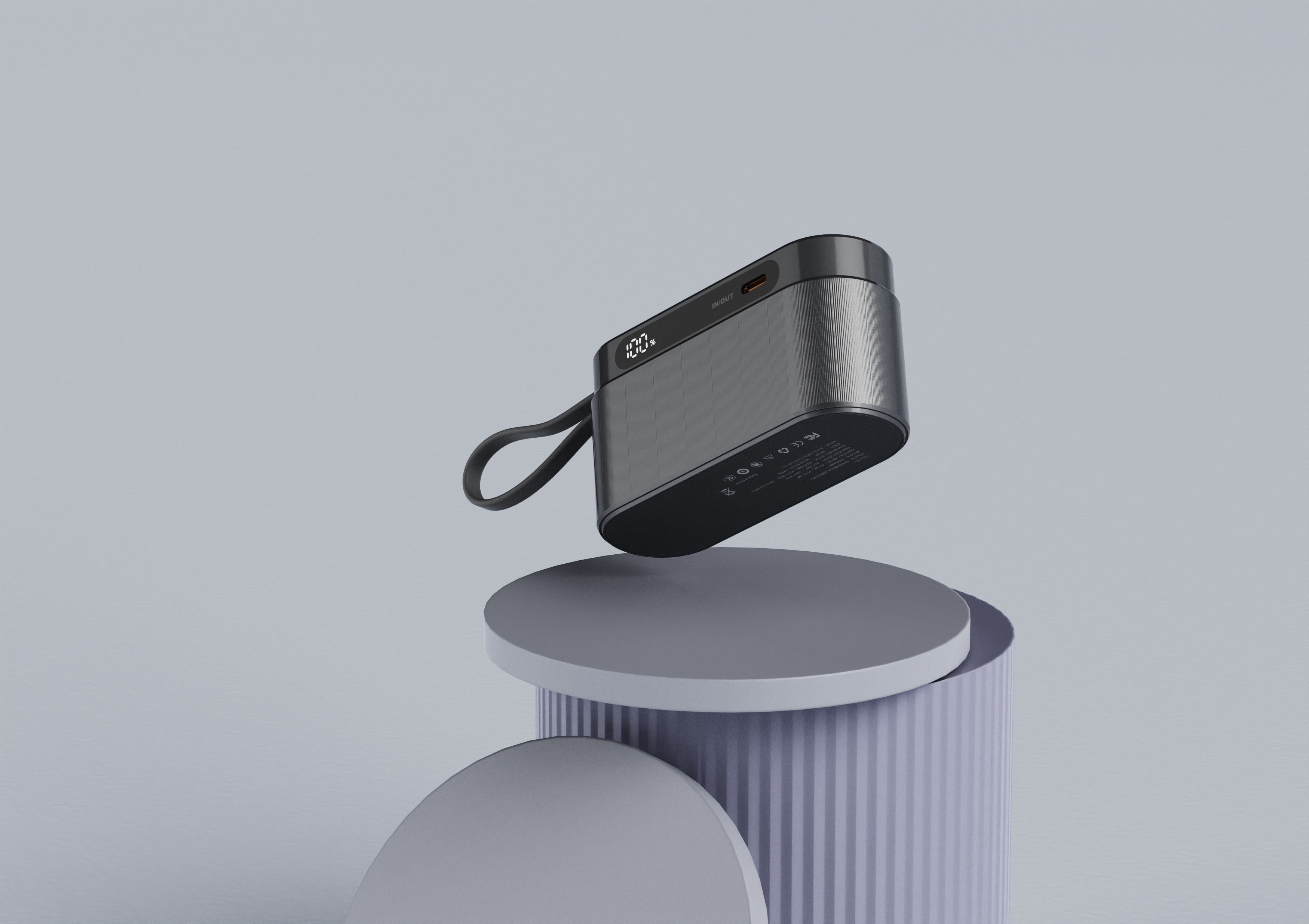 Electronics，portable source，portable battery，geometric modeling ，