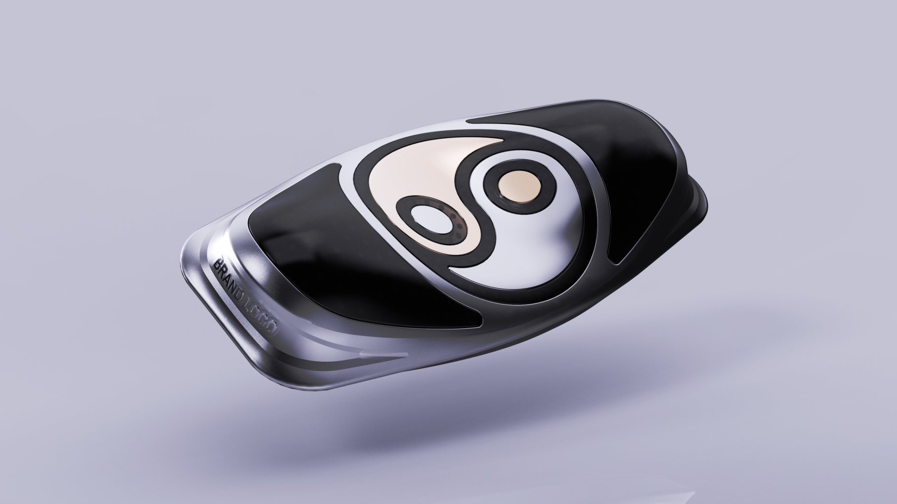 Intelligent health Taiji lumbar massage instrument，