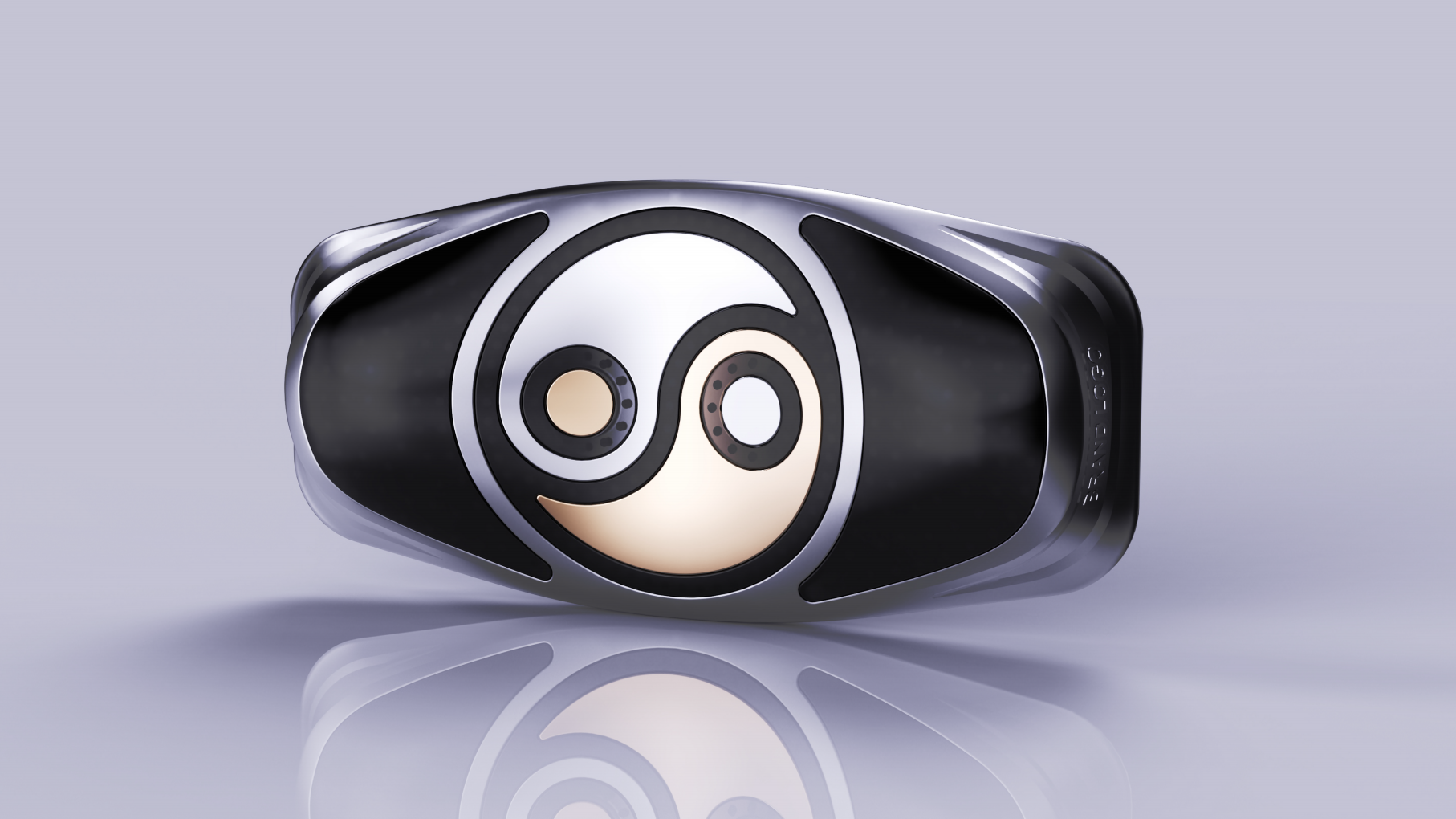 Intelligent health Taiji lumbar massage instrument，