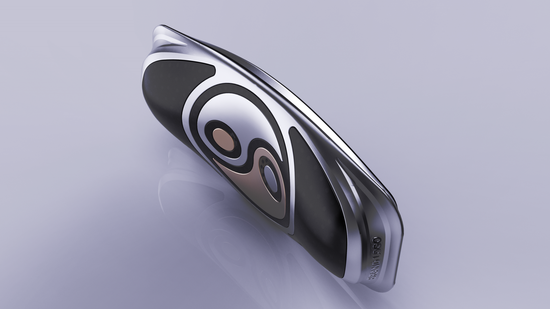 Intelligent health Taiji lumbar massage instrument，