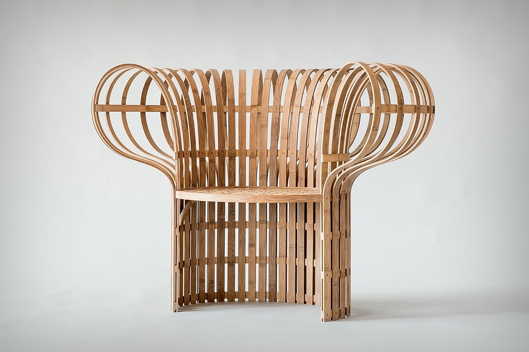 Reprint，Jin Kuramoto，woodiness，bend，chair，